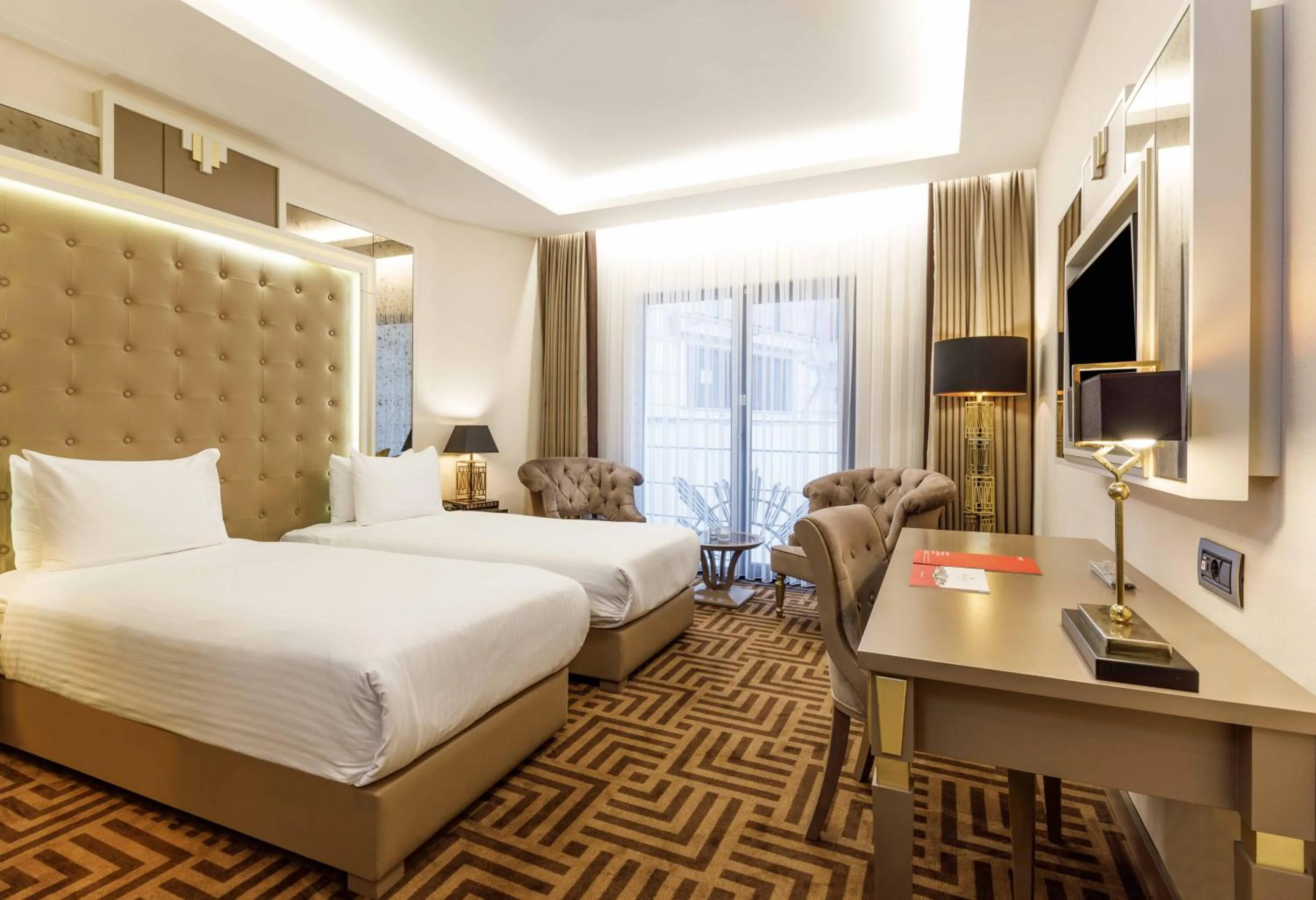 Photo of the whole room, Bed in Ramada by Wyndham Istanbul Golden Horn