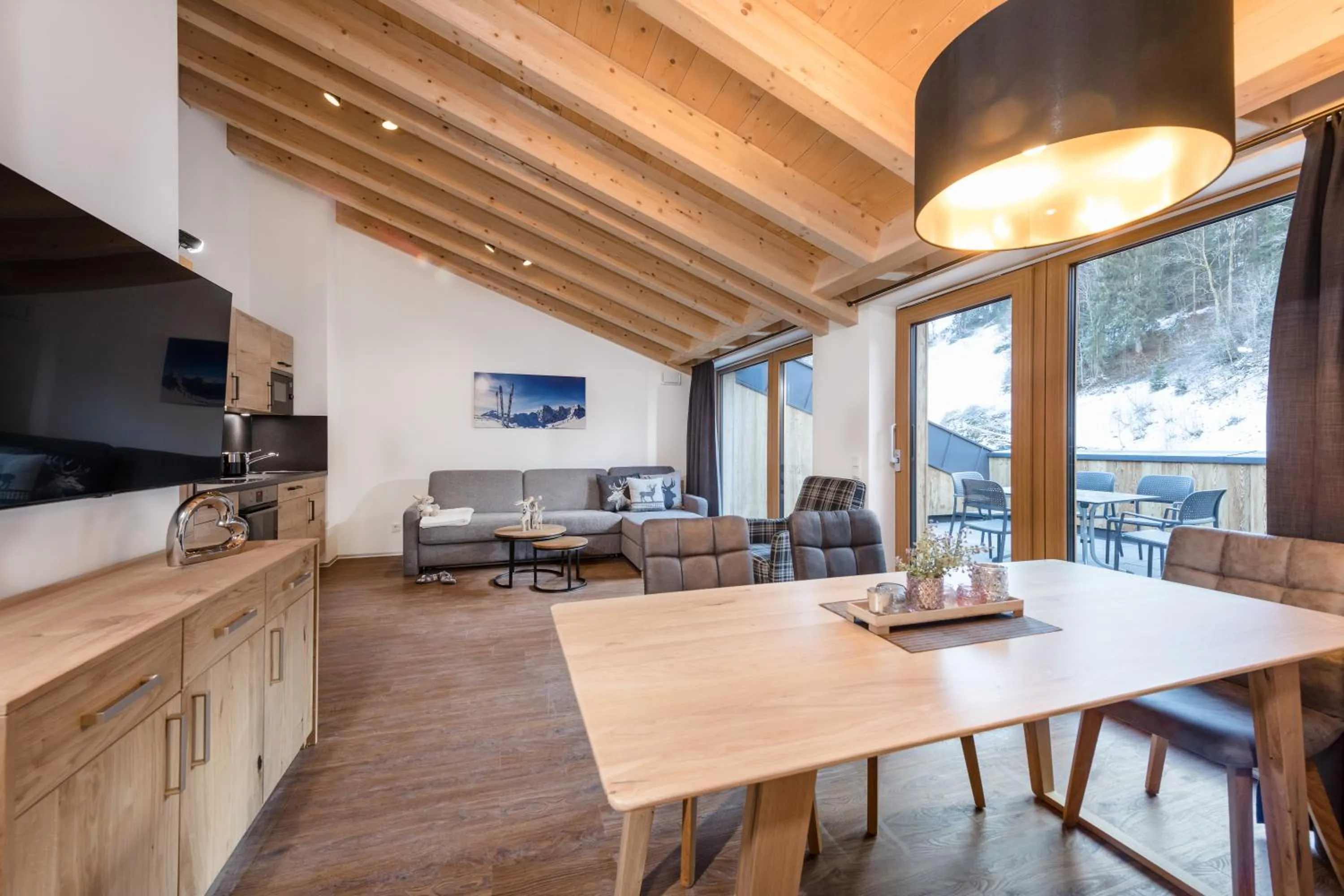 Living room in AlpenParks Hotel & Apartment Hochkönig