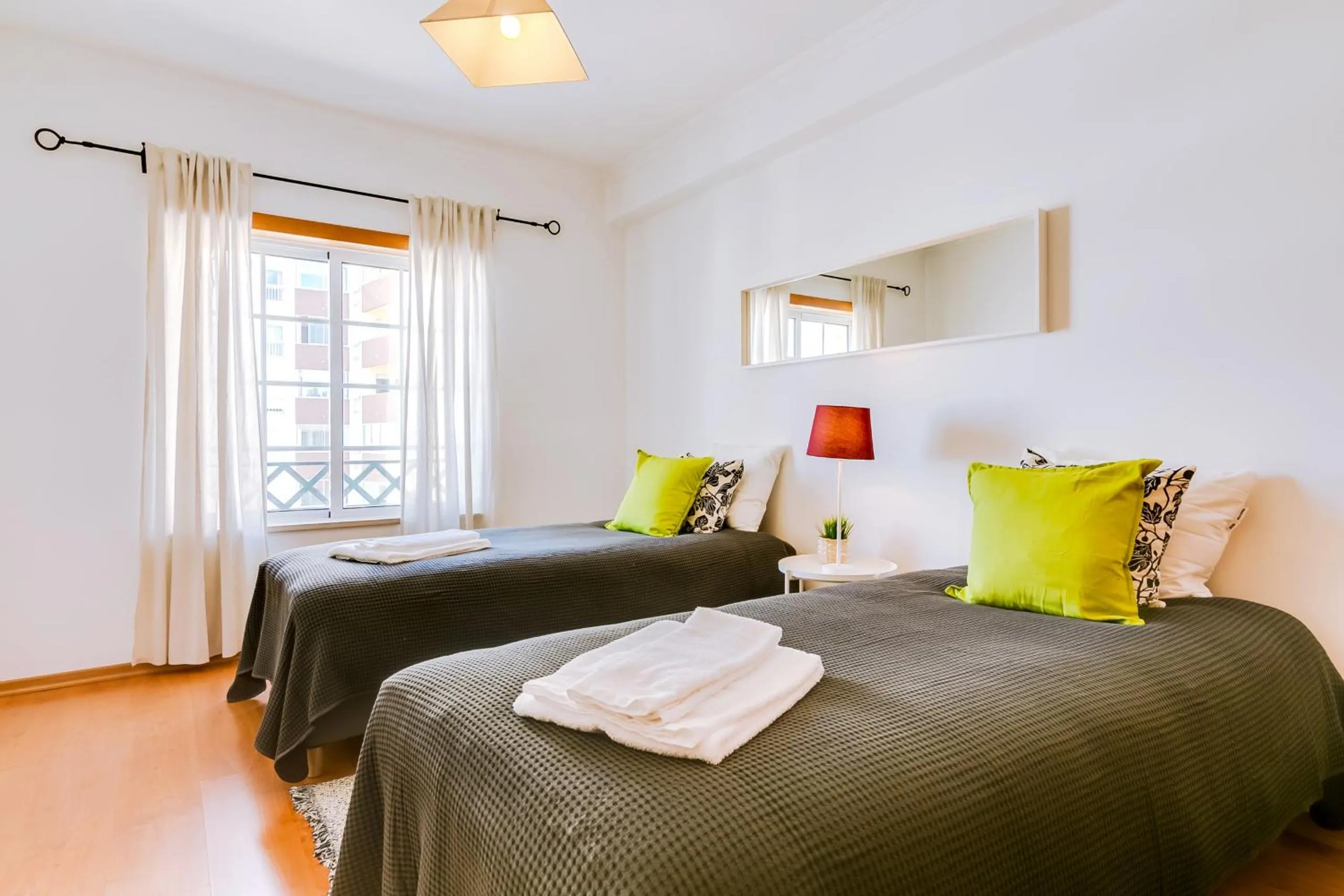 Bed in The Nest Apartment - Sea View - Faro