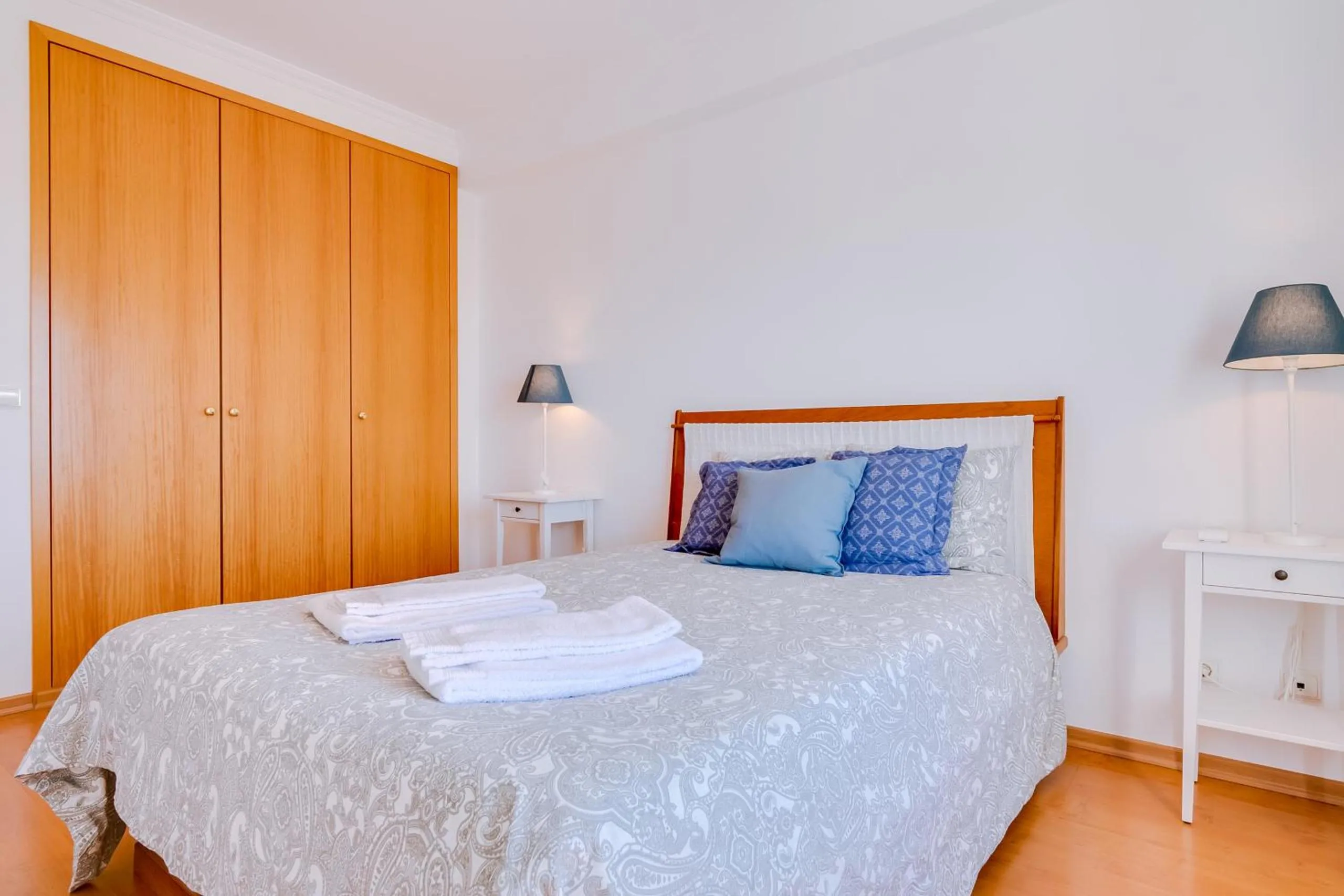 Bed in The Nest Apartment - Sea View - Faro