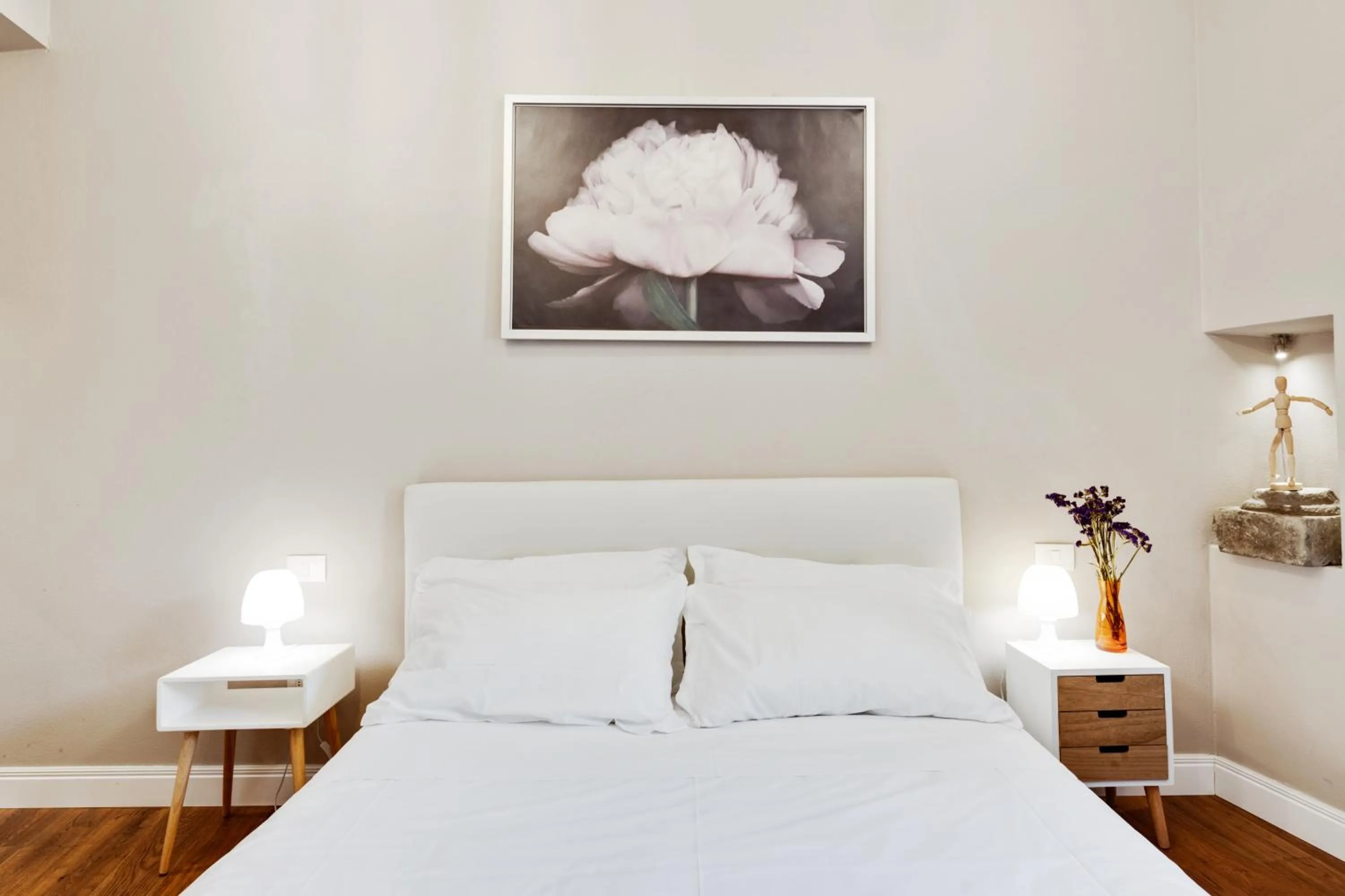 Bedroom, Bed in GuestHost - Palazzo Pitti & Ponte Vecchio Cozy Flat