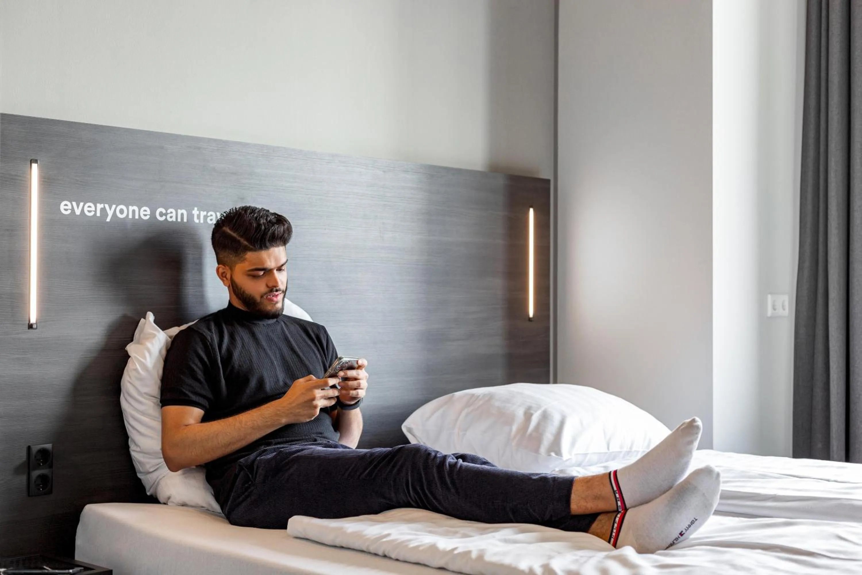 Spa and wellness centre/facilities, Bed in a&o Aachen Hauptbahnhof