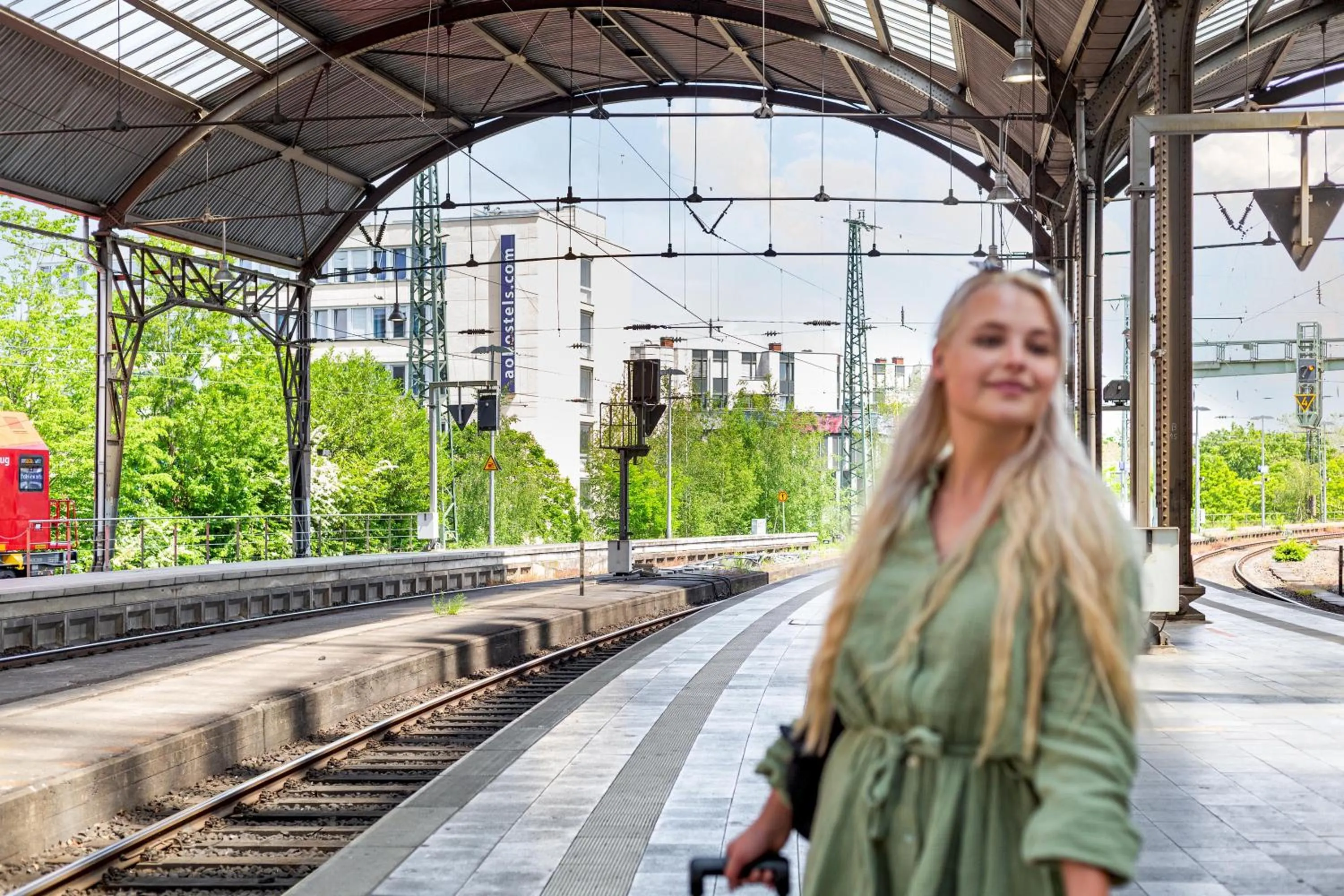 People in a&o Aachen Hauptbahnhof