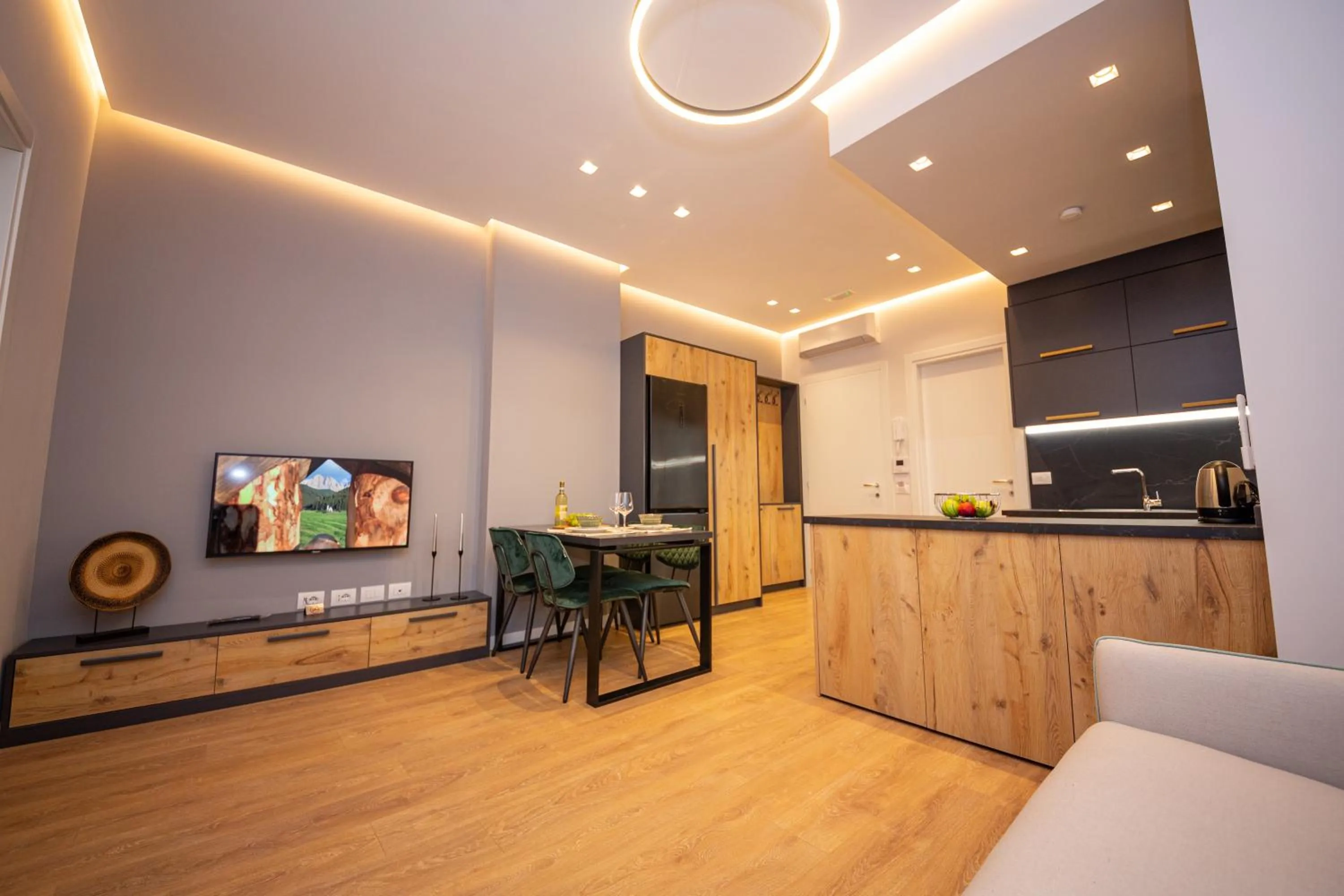 Kitchen or kitchenette in Central Chic Apartments