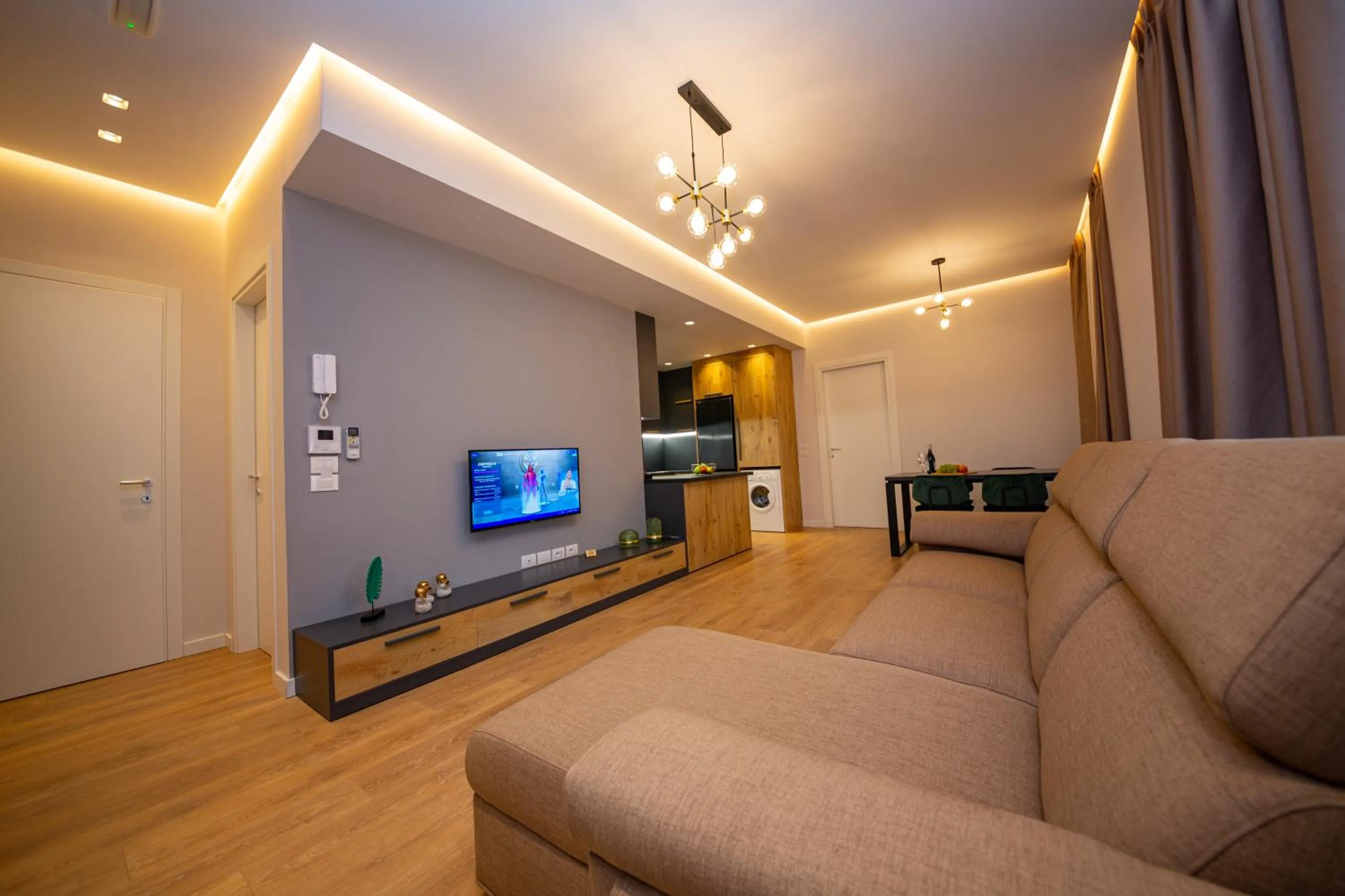 Living room in Central Chic Apartments