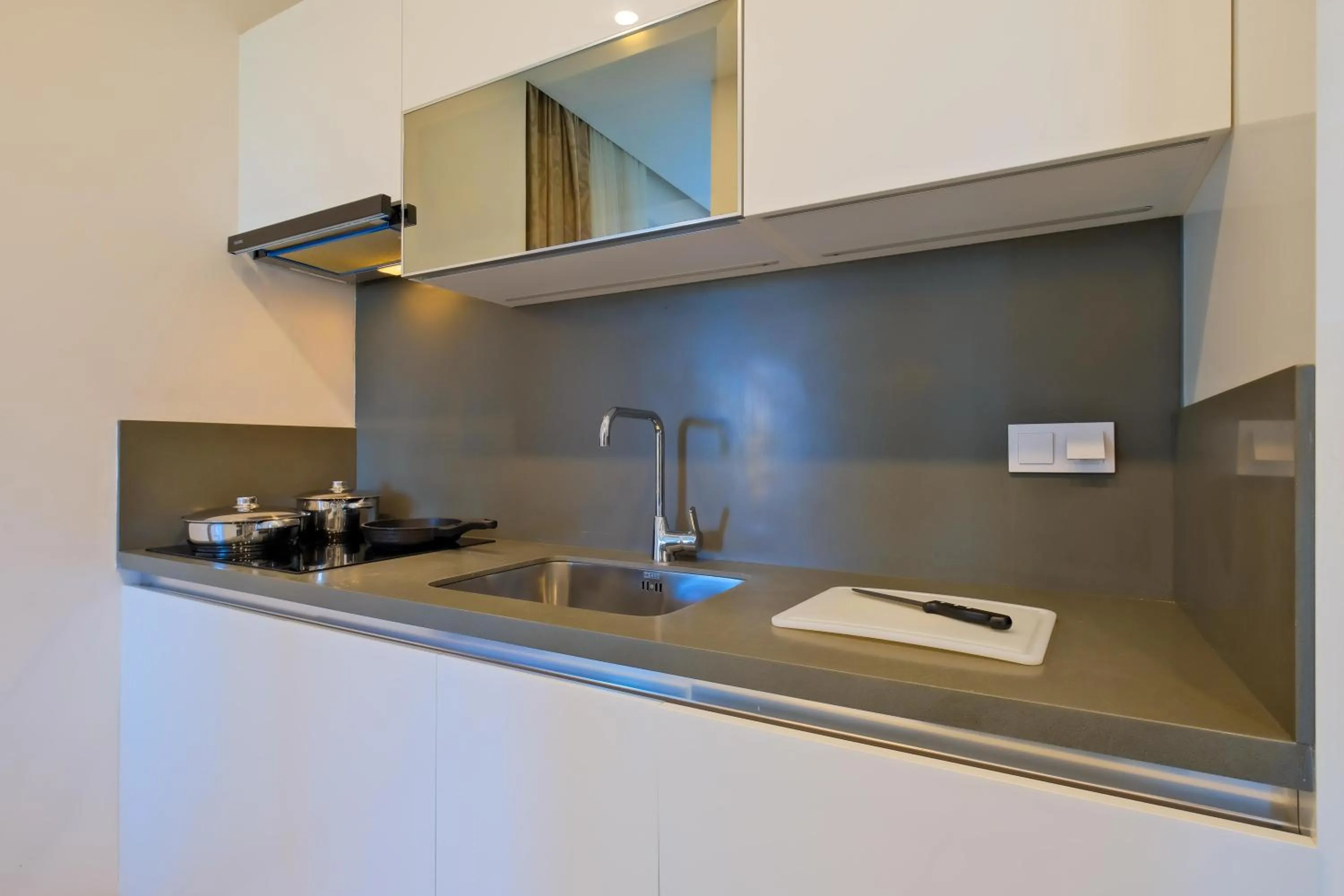 Kitchen or kitchenette in Grand Residence by NewInn