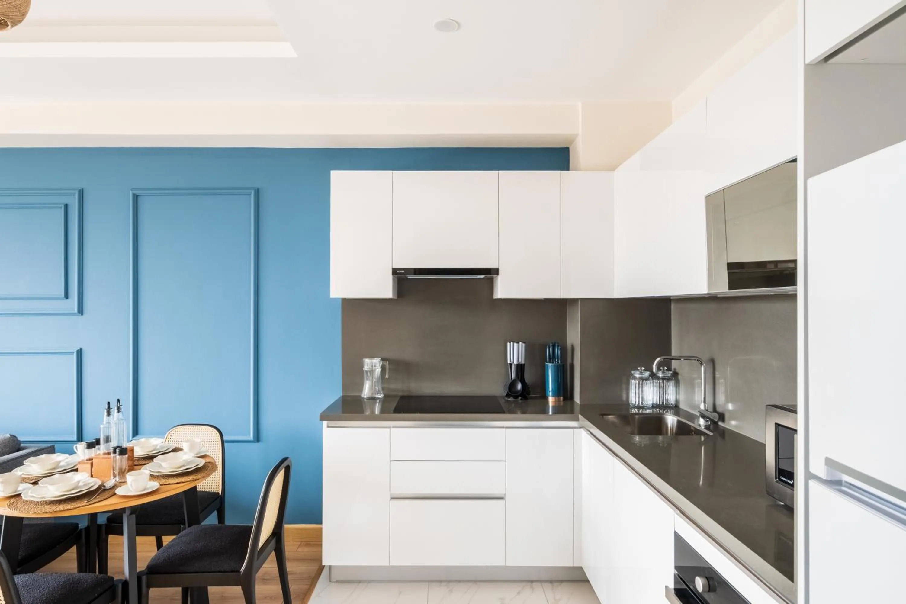 Kitchen or kitchenette in Grand Residence by NewInn