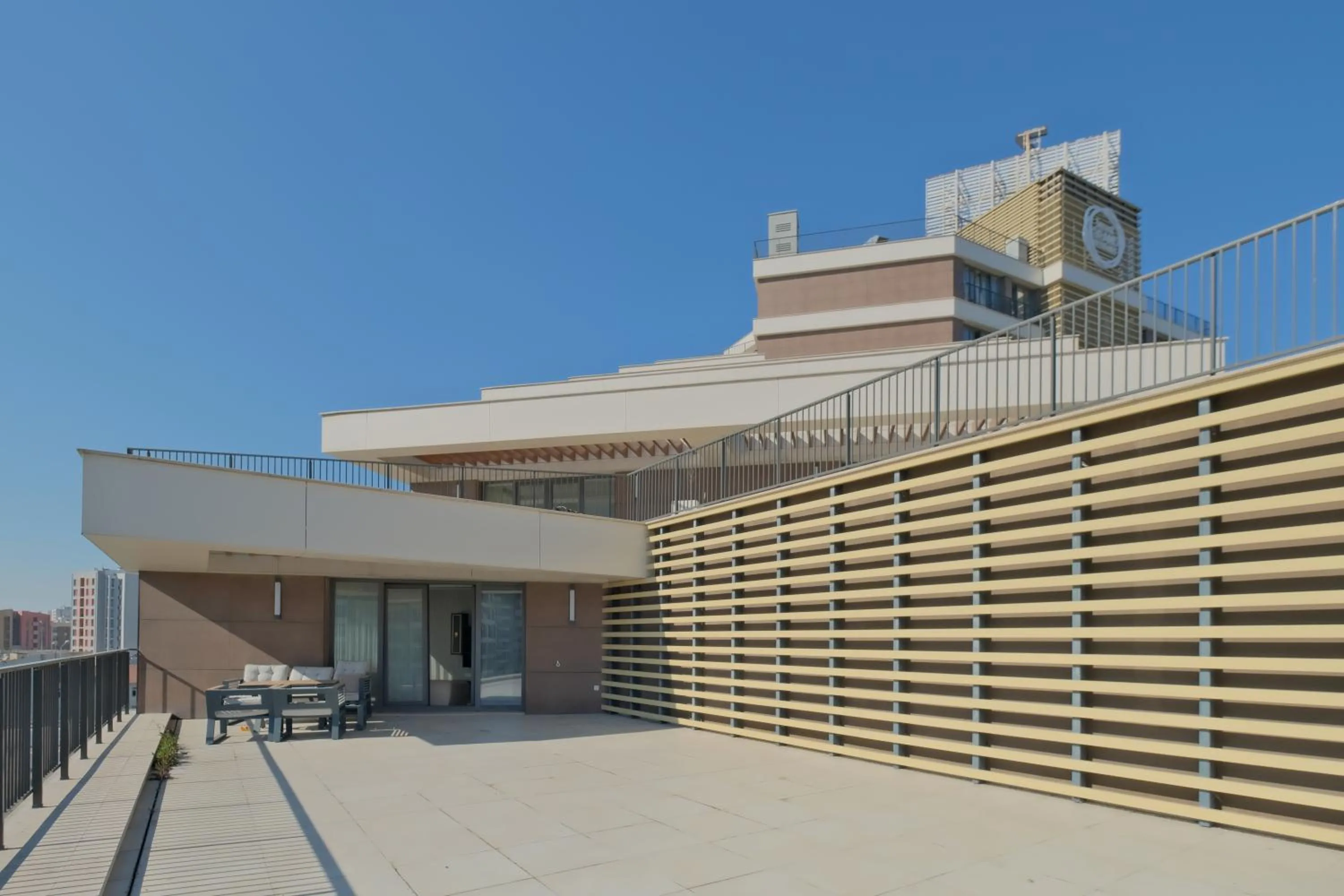 Balcony/Terrace in Grand Residence by NewInn