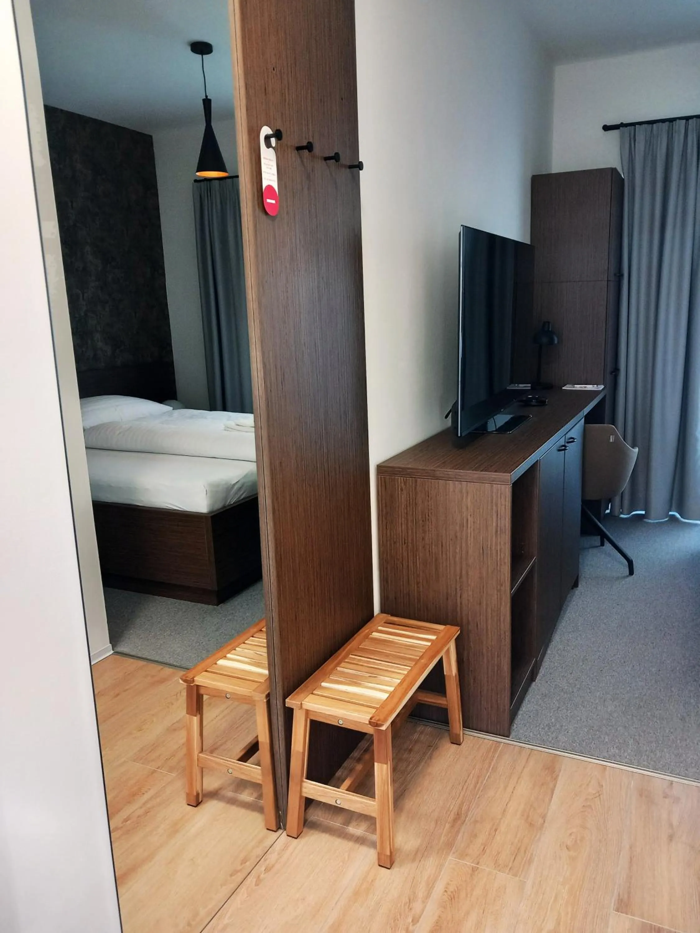 TV and multimedia, Bed in Garni Hotel DOCK Bratislava