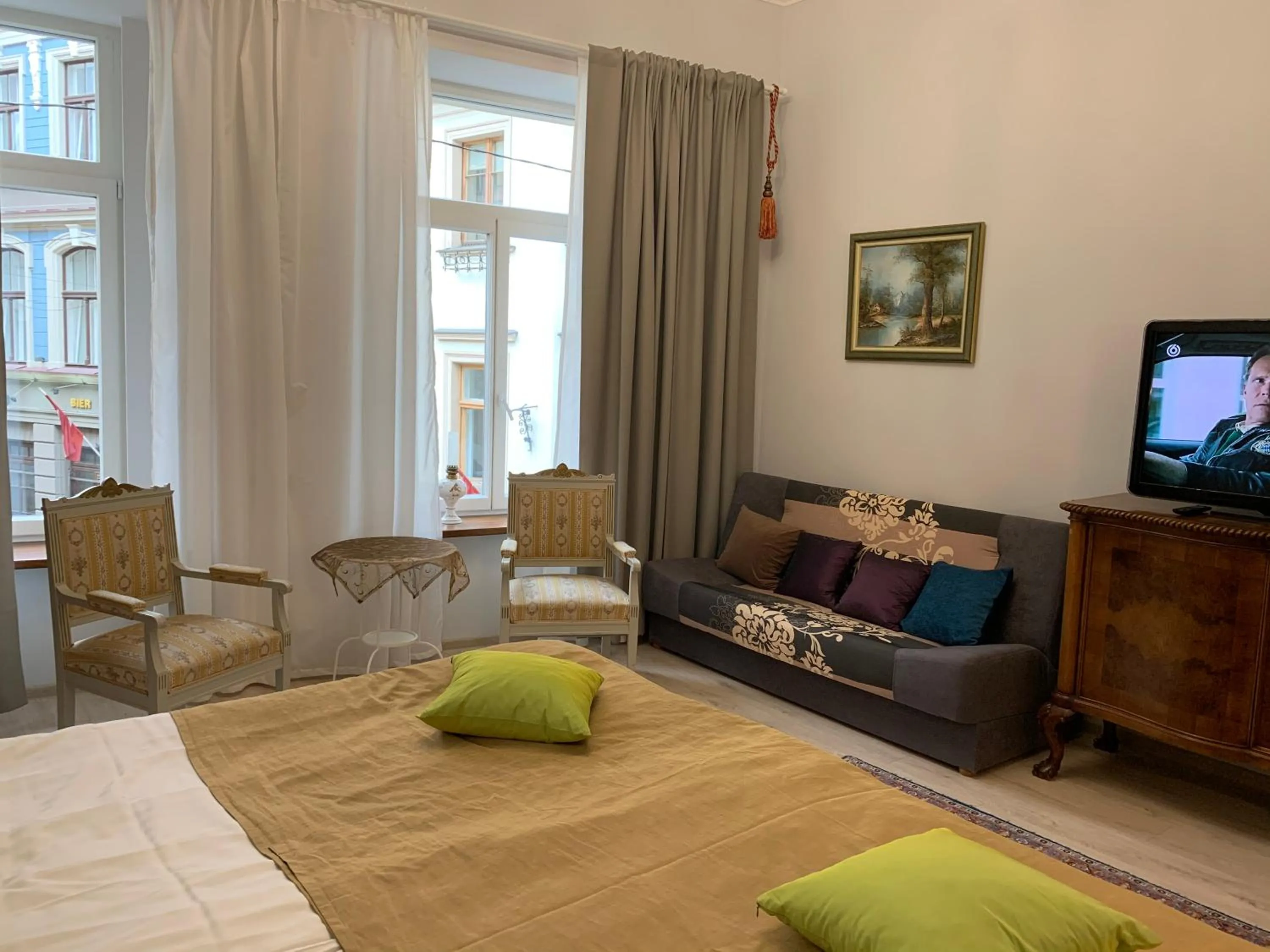 Bed in NB Apartments Riga Old Town