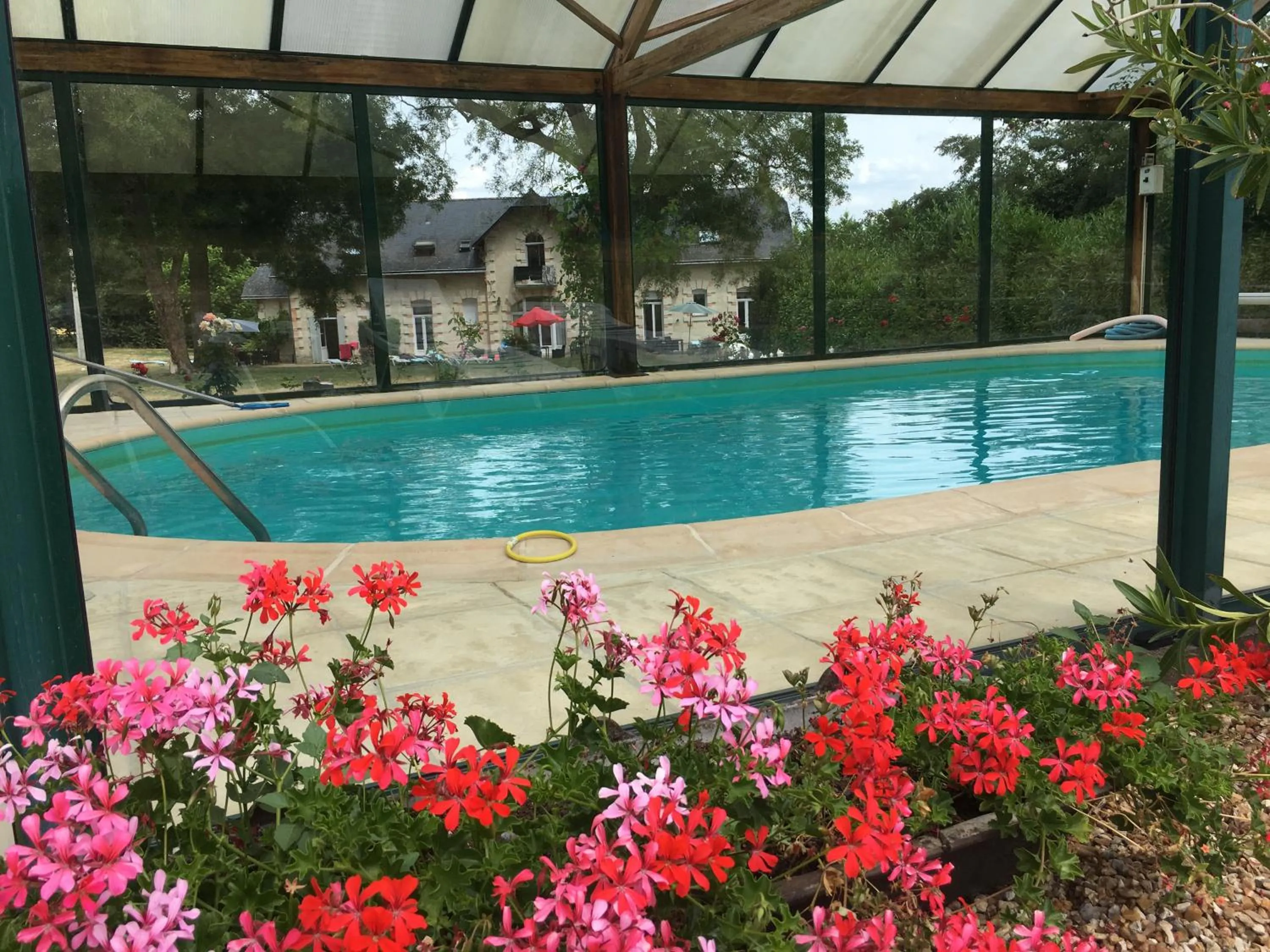 Swimming pool in Loire Valley Cottages