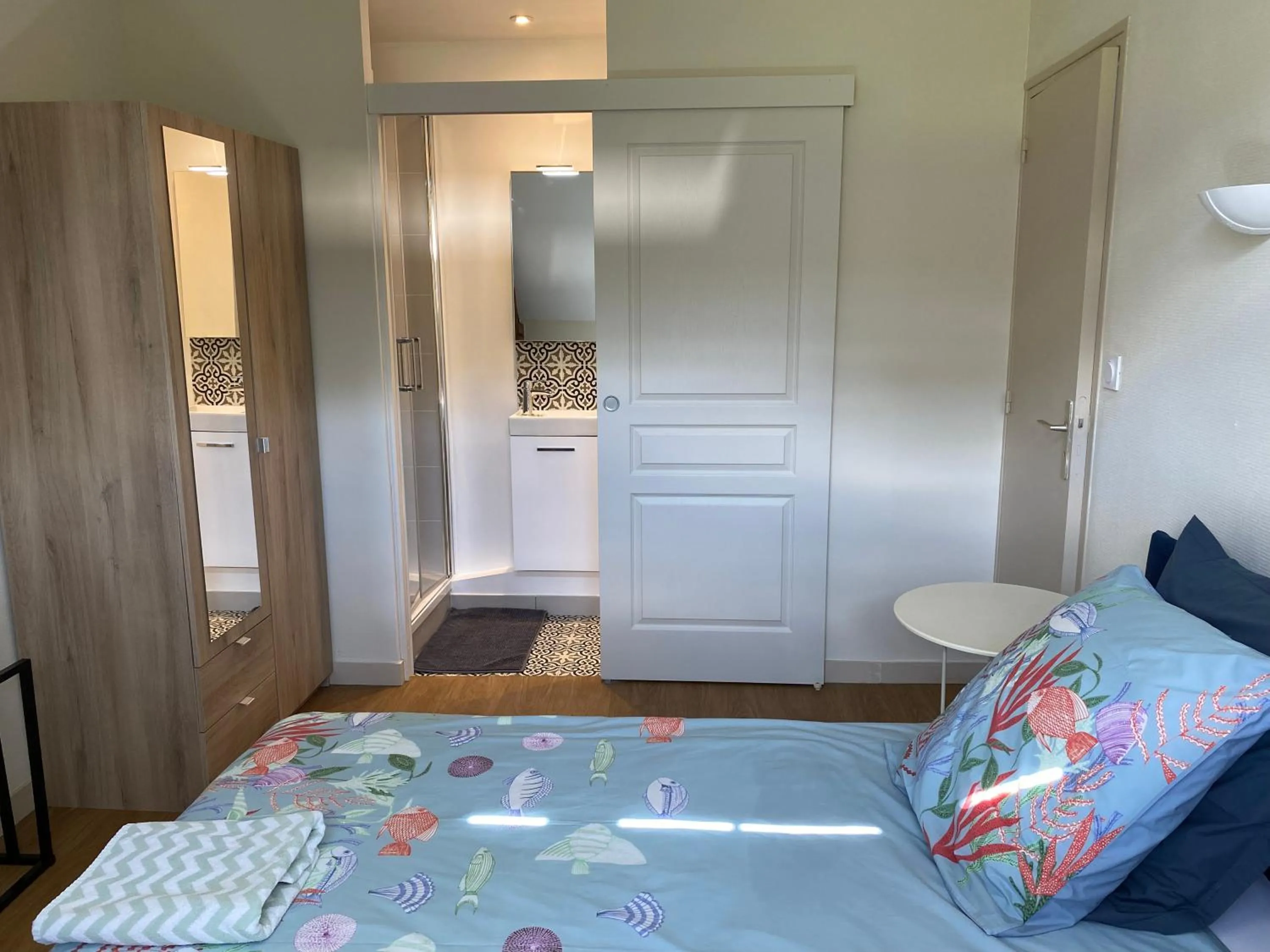 Bedroom, Bed in Loire Valley Cottages