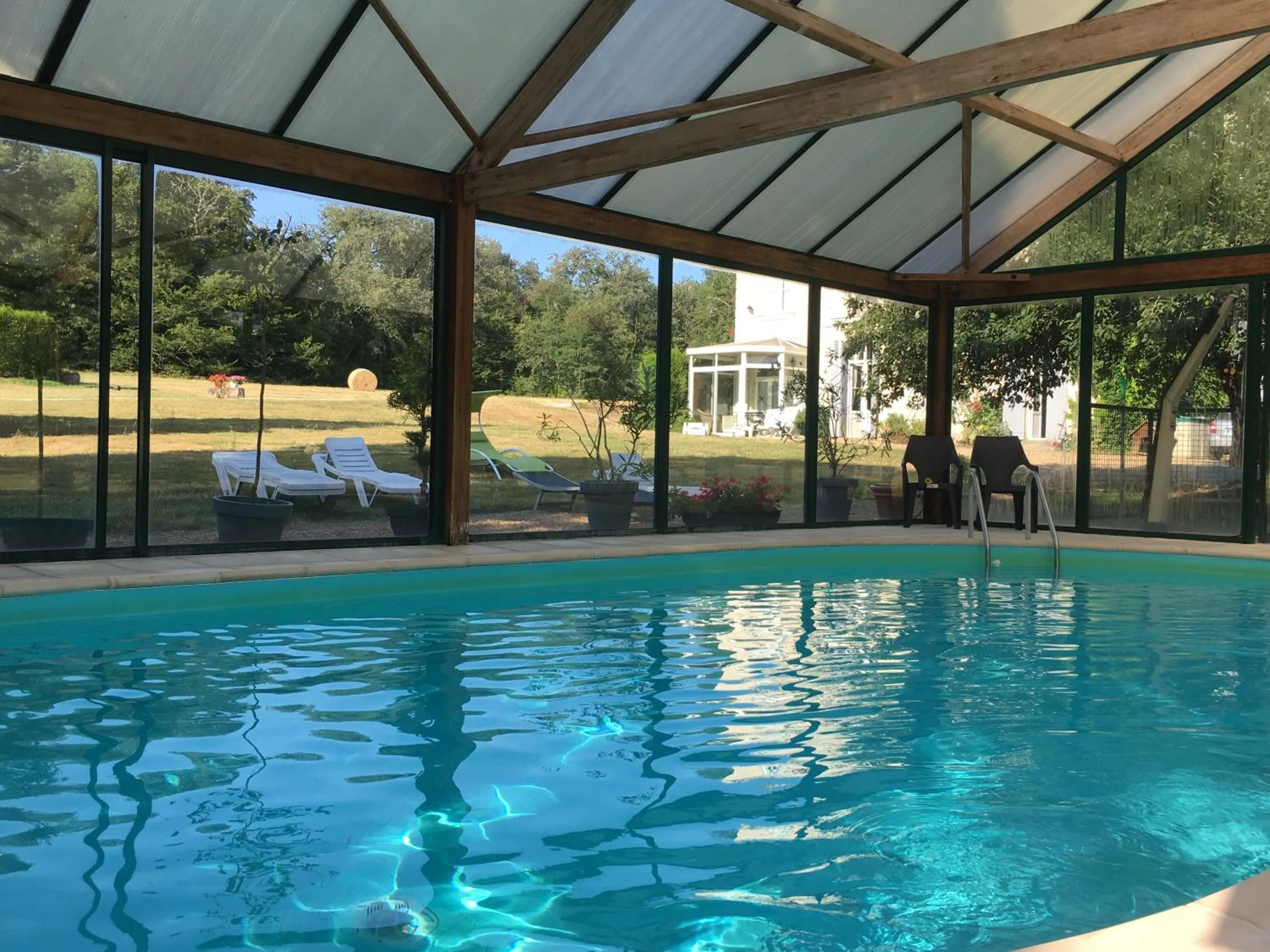 Swimming pool in Loire Valley Cottages
