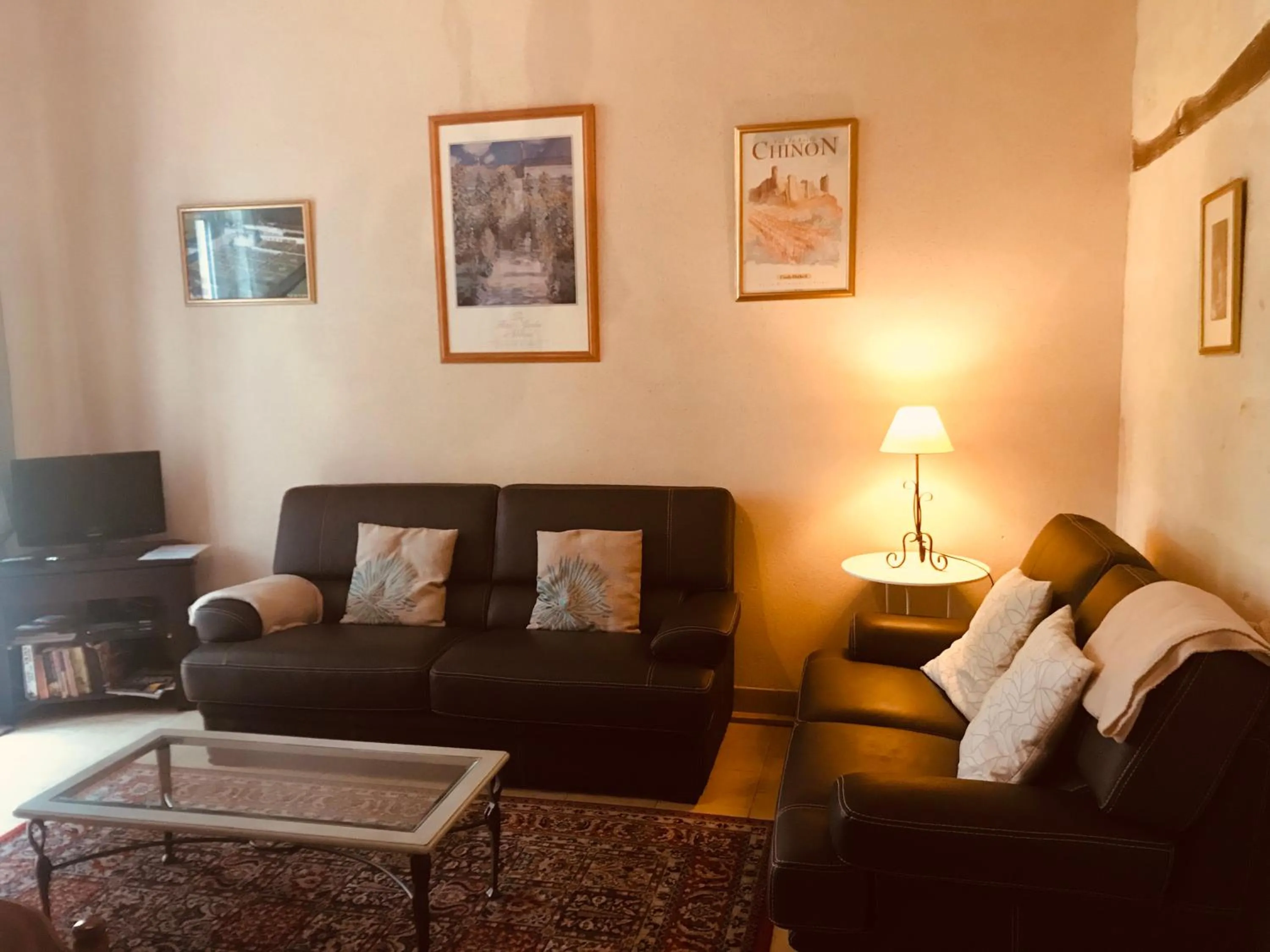 Living room in Loire Valley Cottages