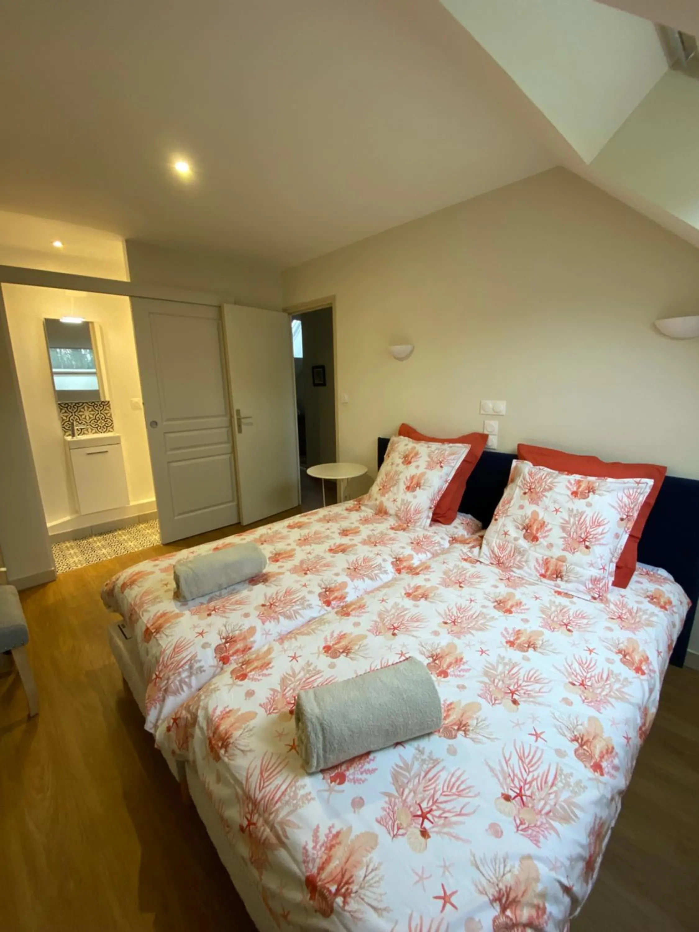 Bed in Loire Valley Cottages