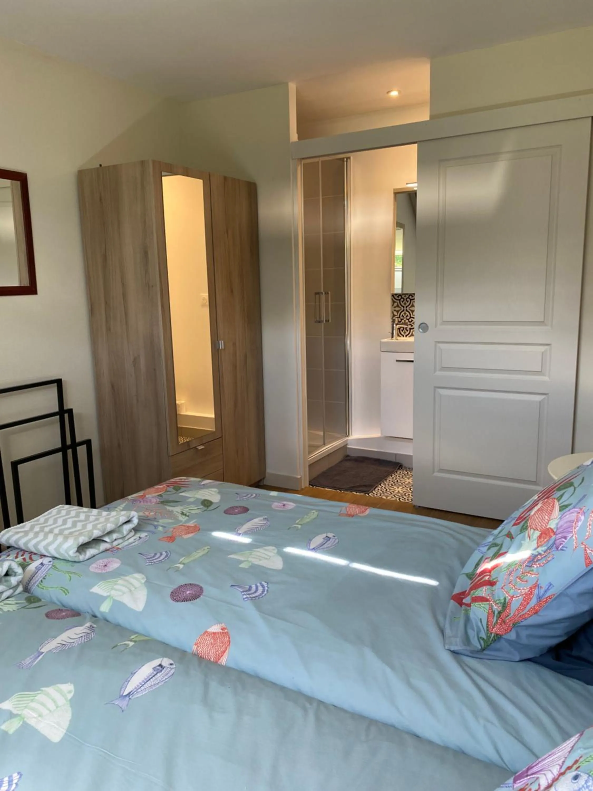 Bed in Loire Valley Cottages