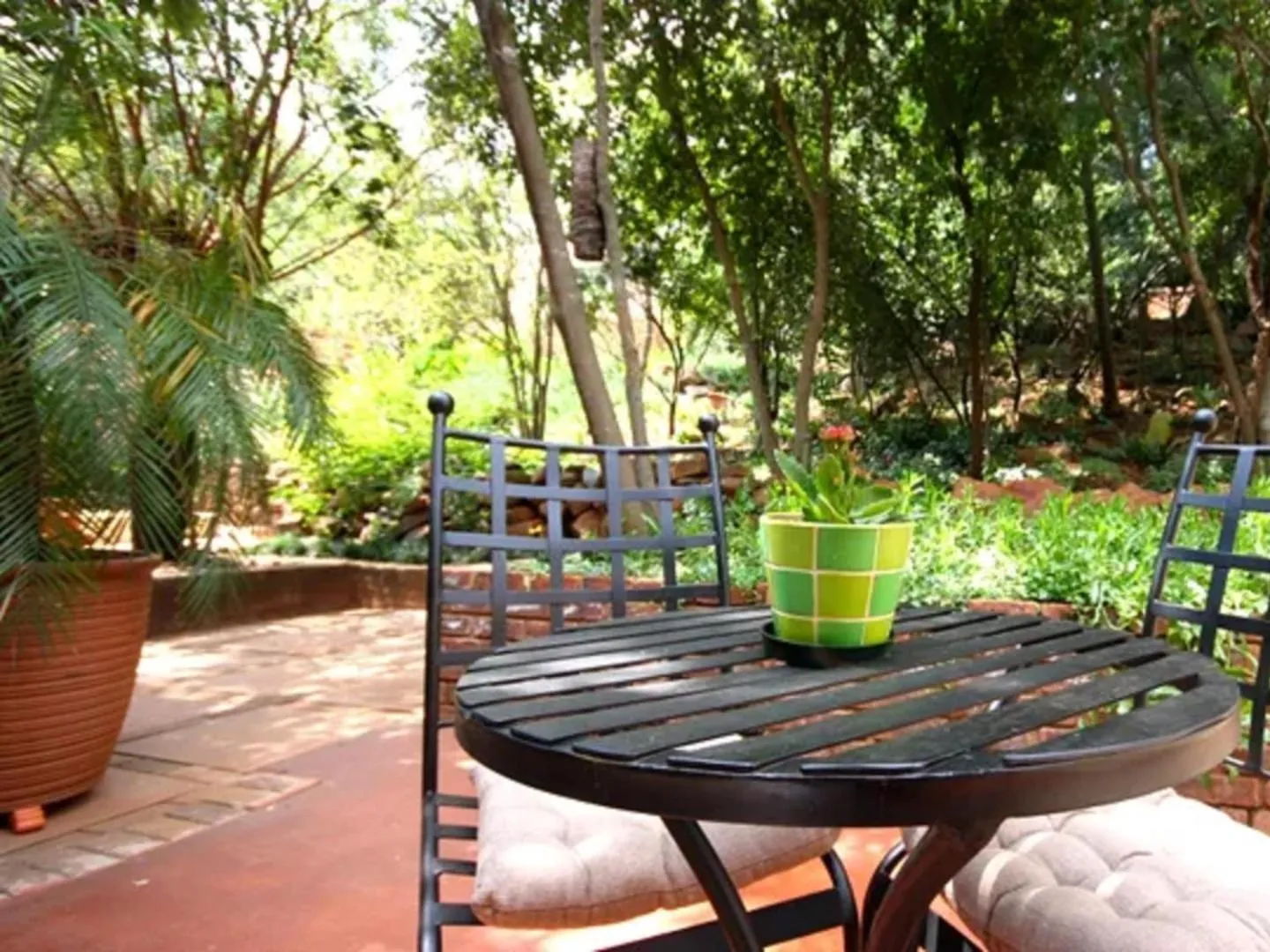 Patio in Bellstone B&B