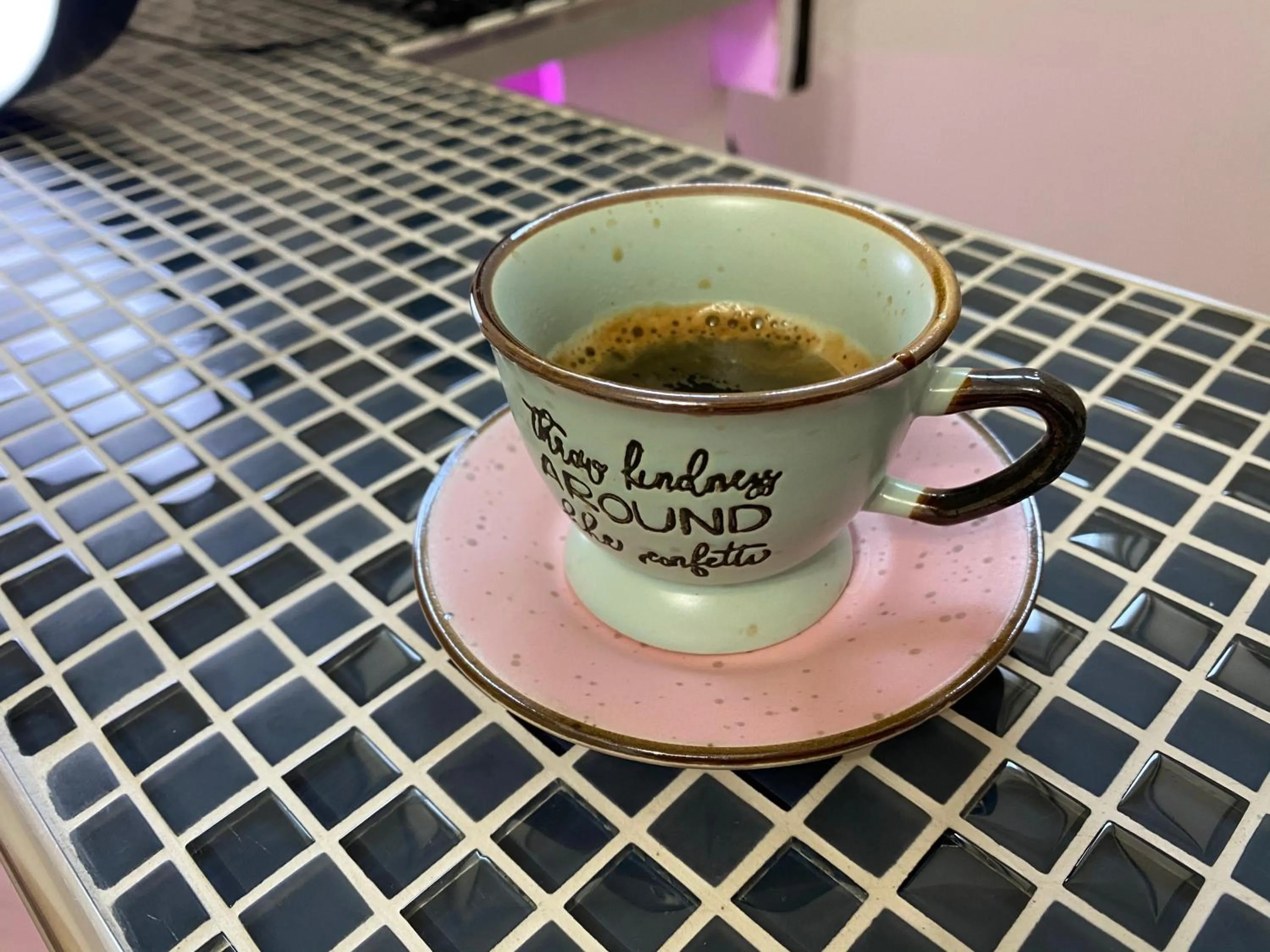 Decorative detail in B&B Enjoy Happyness