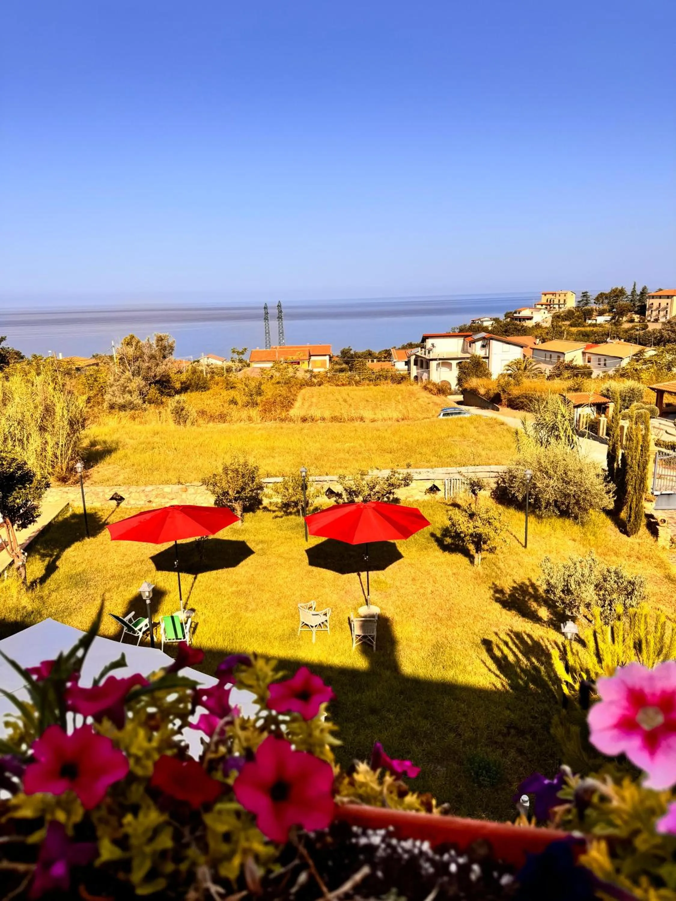 Garden view in B&B Antico Casale