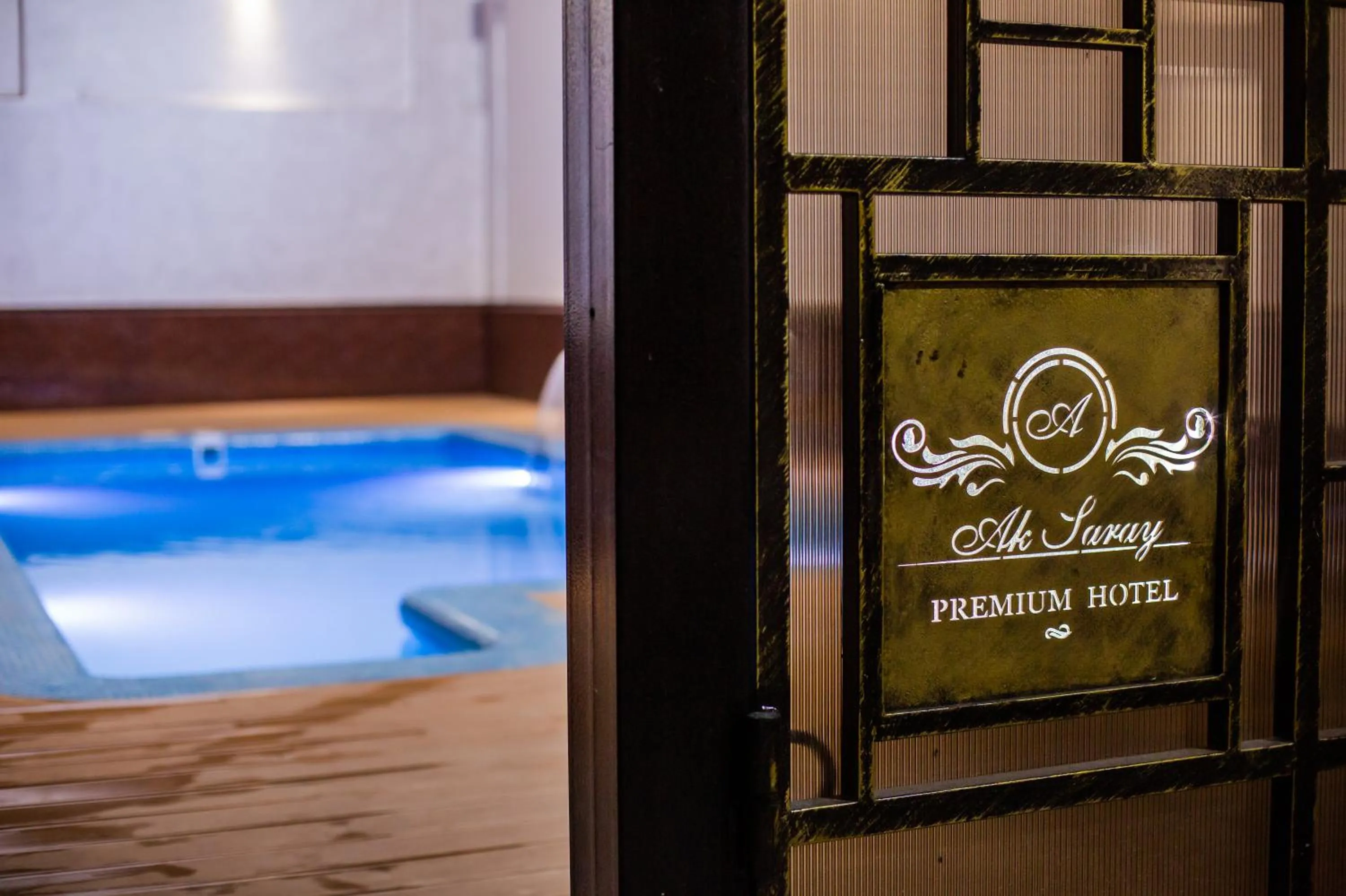 Pool view in Hotel Ak Saray