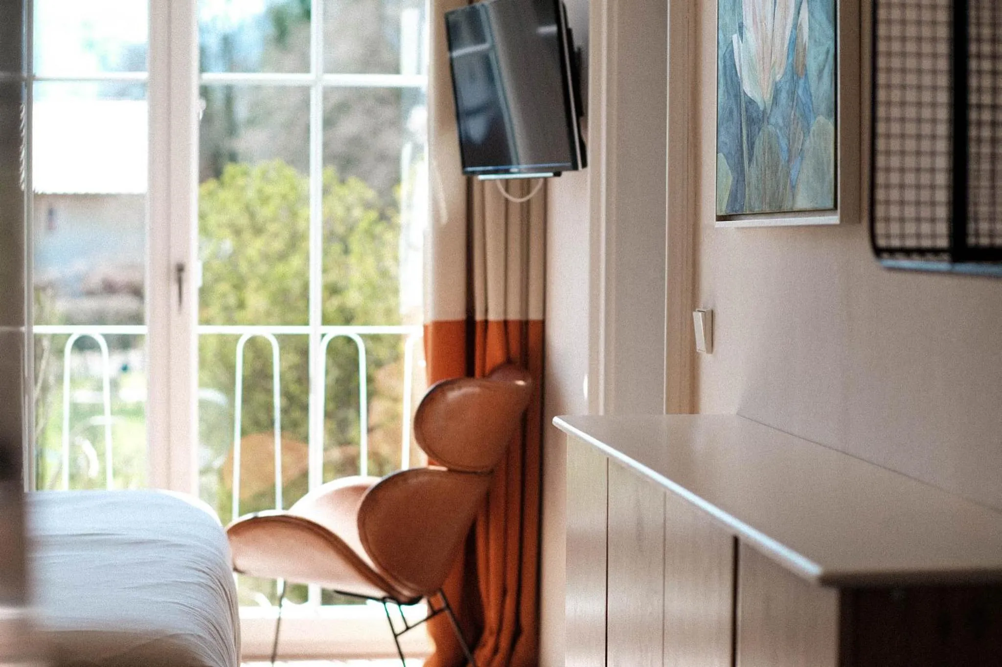 Garden view in The Townhouse Ruhpolding - Individual Design & Casual Concept