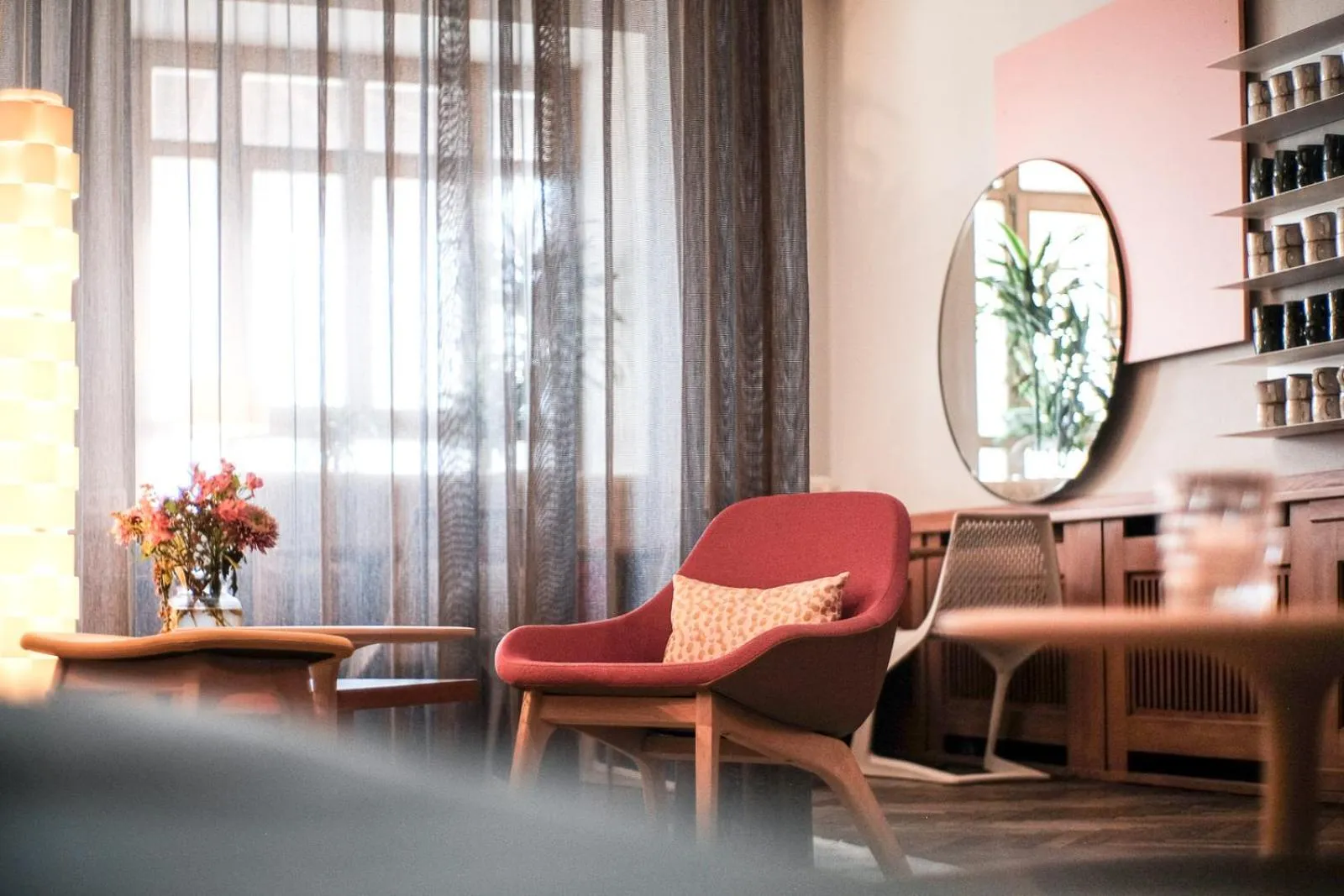 Communal lounge/ TV room in The Townhouse Ruhpolding - Individual Design & Casual Concept