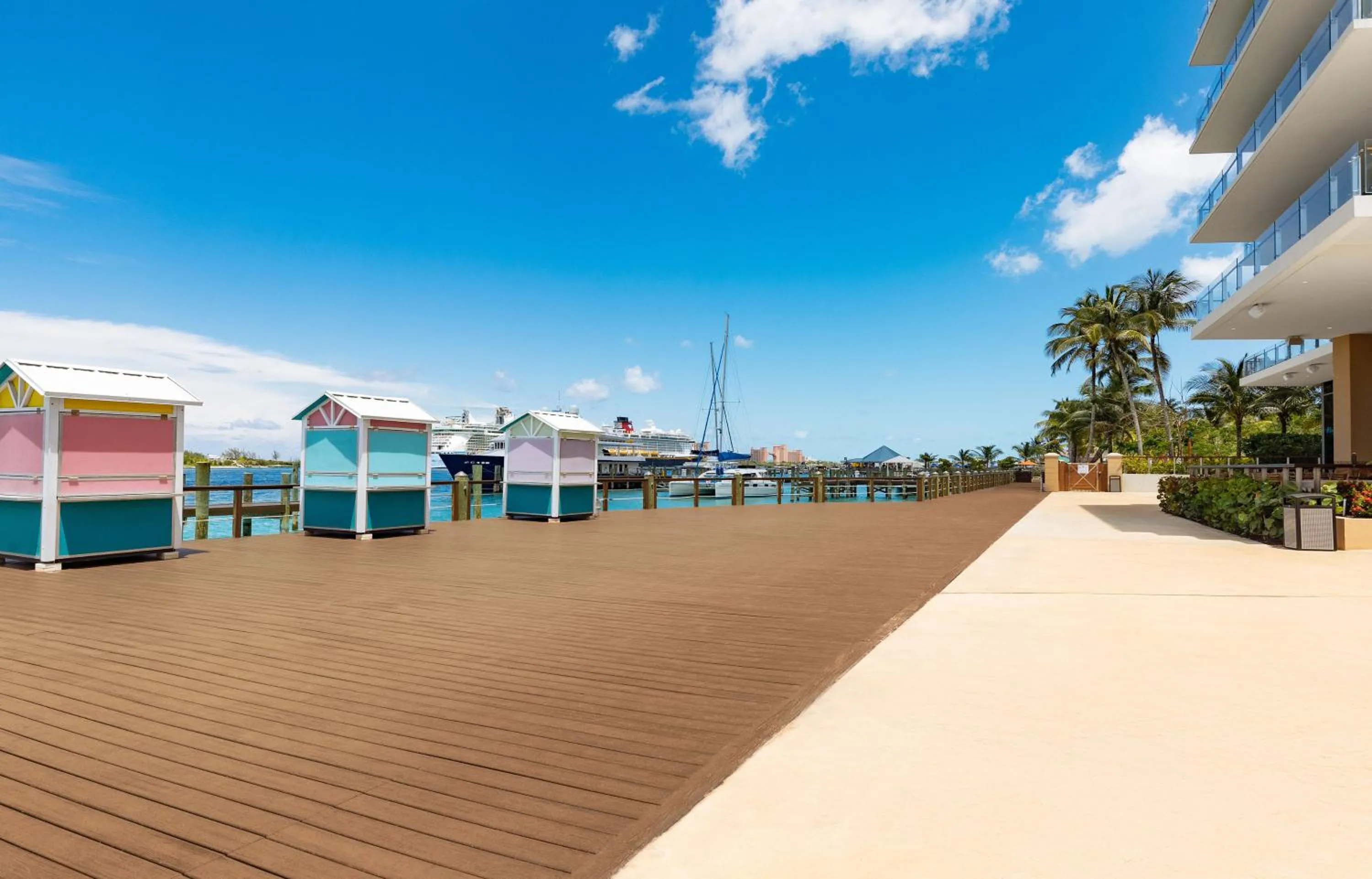 Property building in Margaritaville Beach Resort Nassau