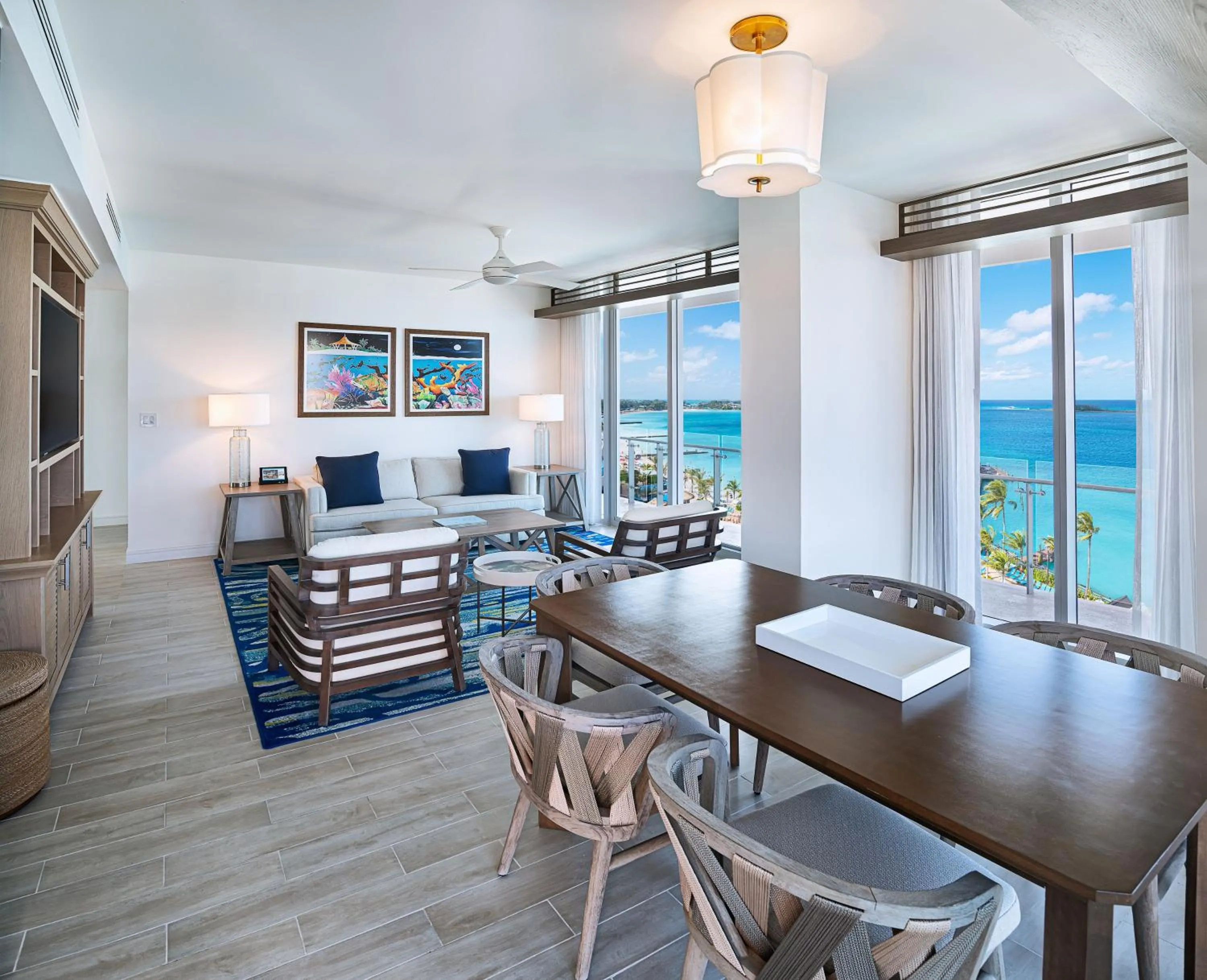 Natural landscape in Margaritaville Beach Resort Nassau