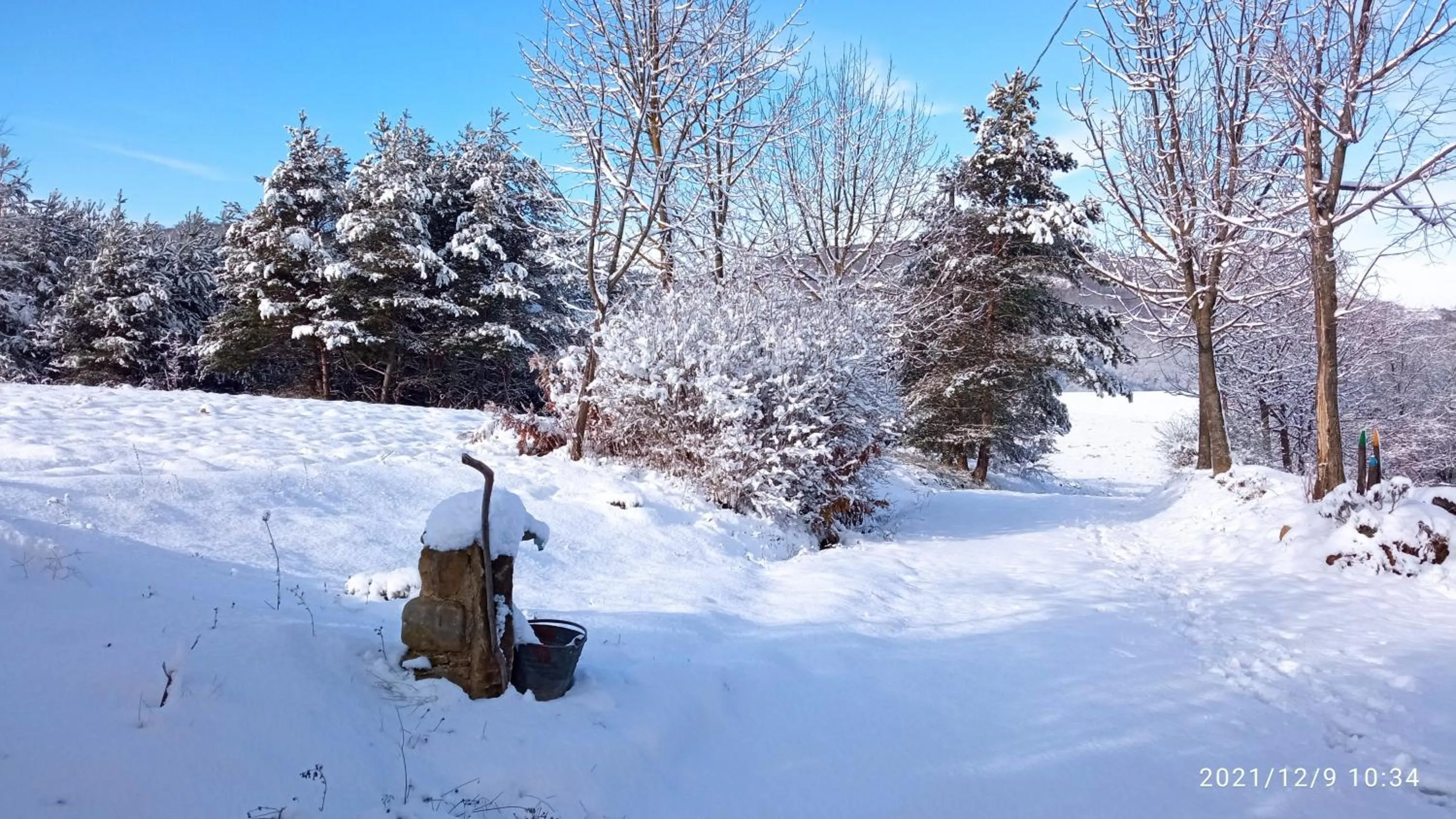 Winter in Cascina Boschetto