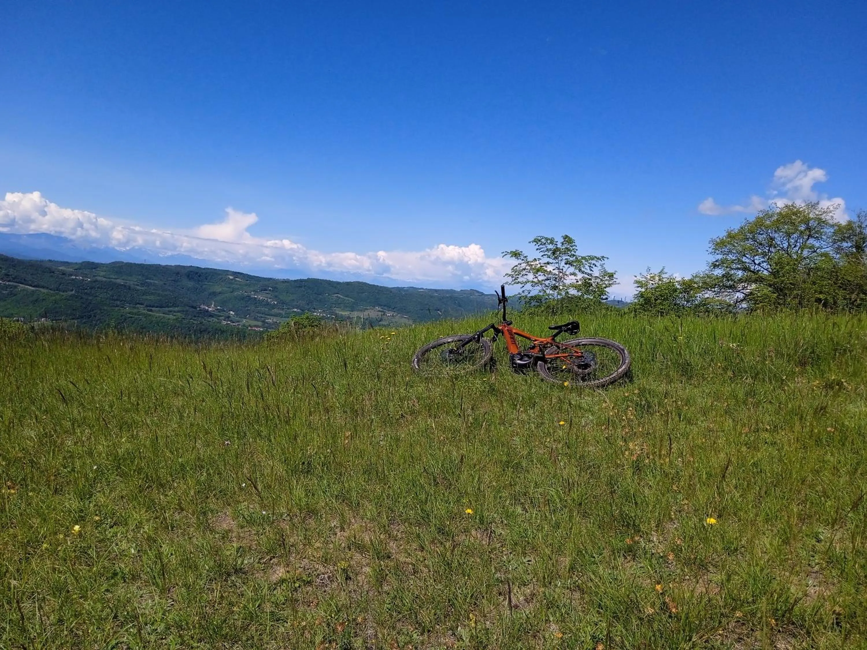 Natural landscape in Cascina Boschetto