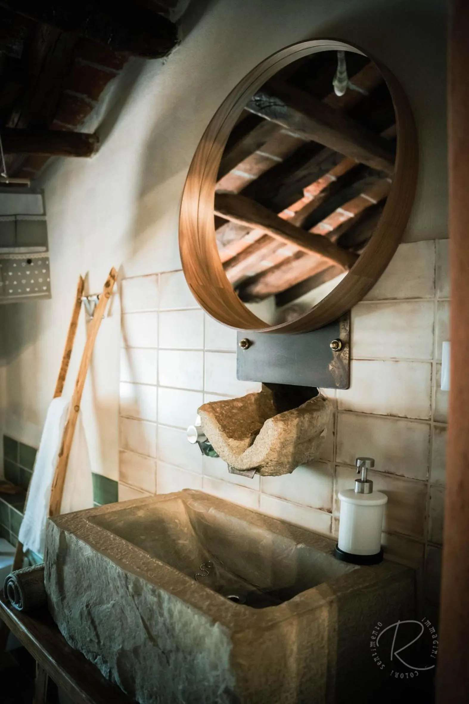 Bathroom in Cascina Boschetto