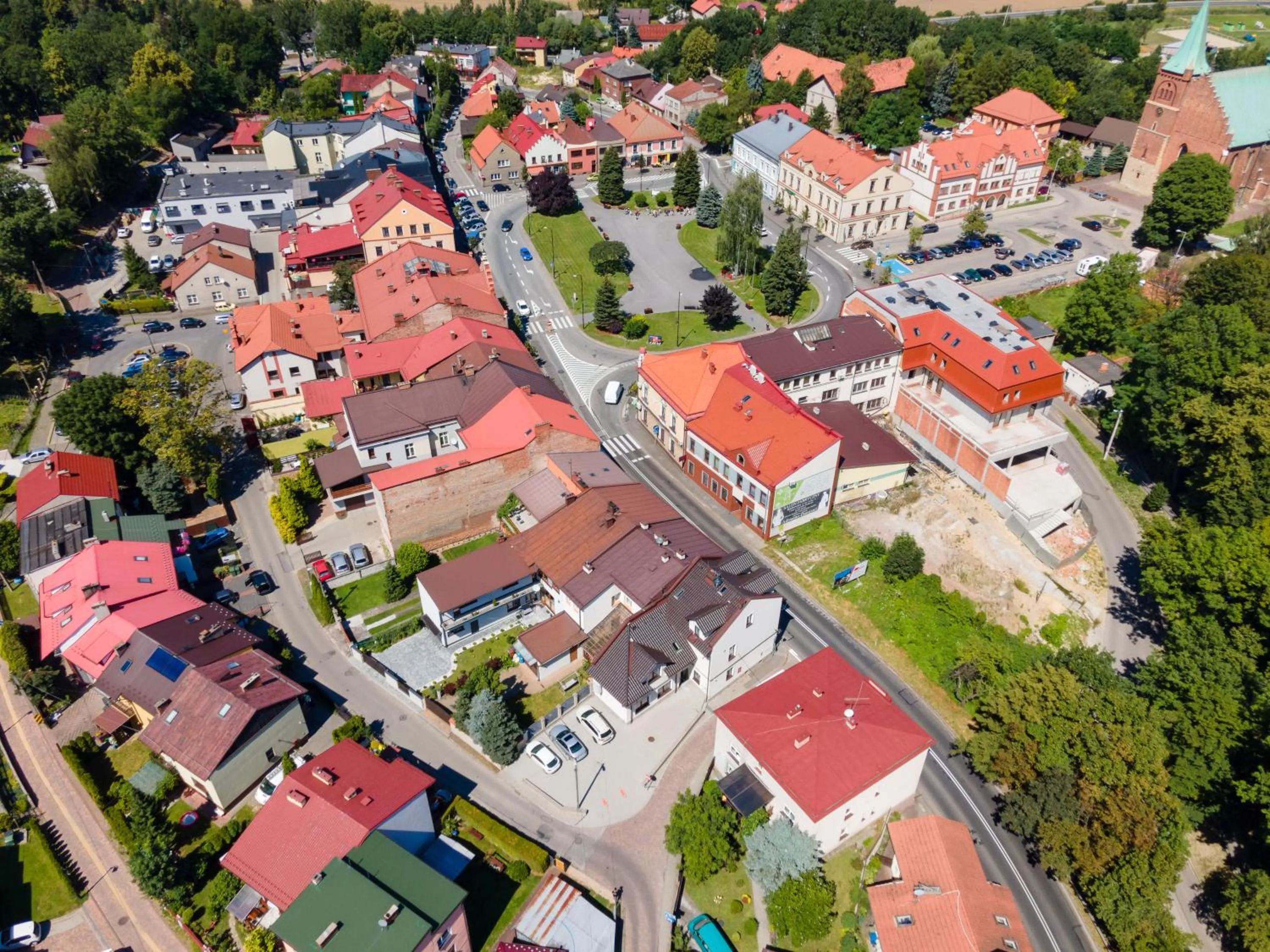 Bird's eye view in Carp&Bed Zator