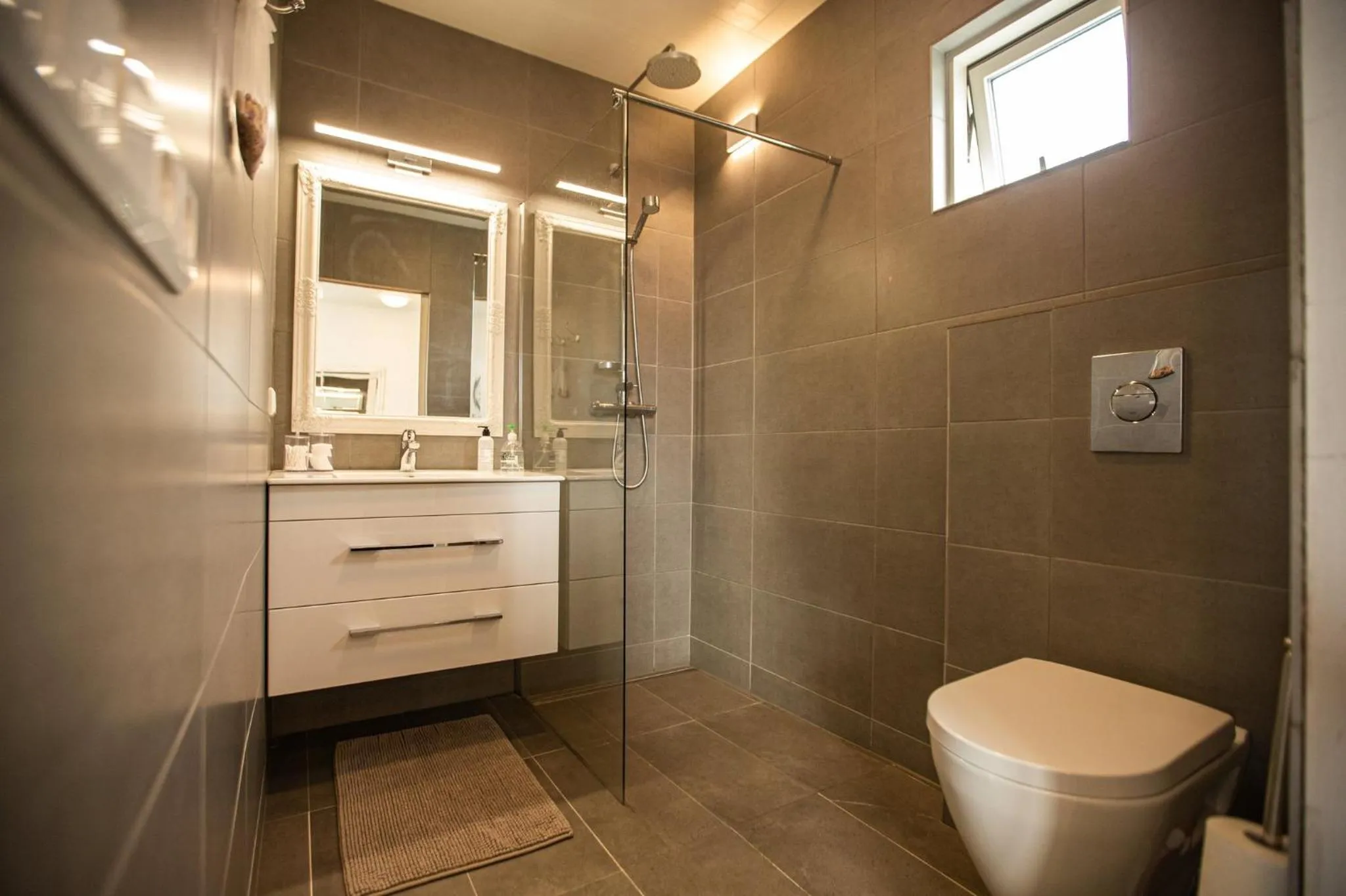 Bathroom in Cave apartment