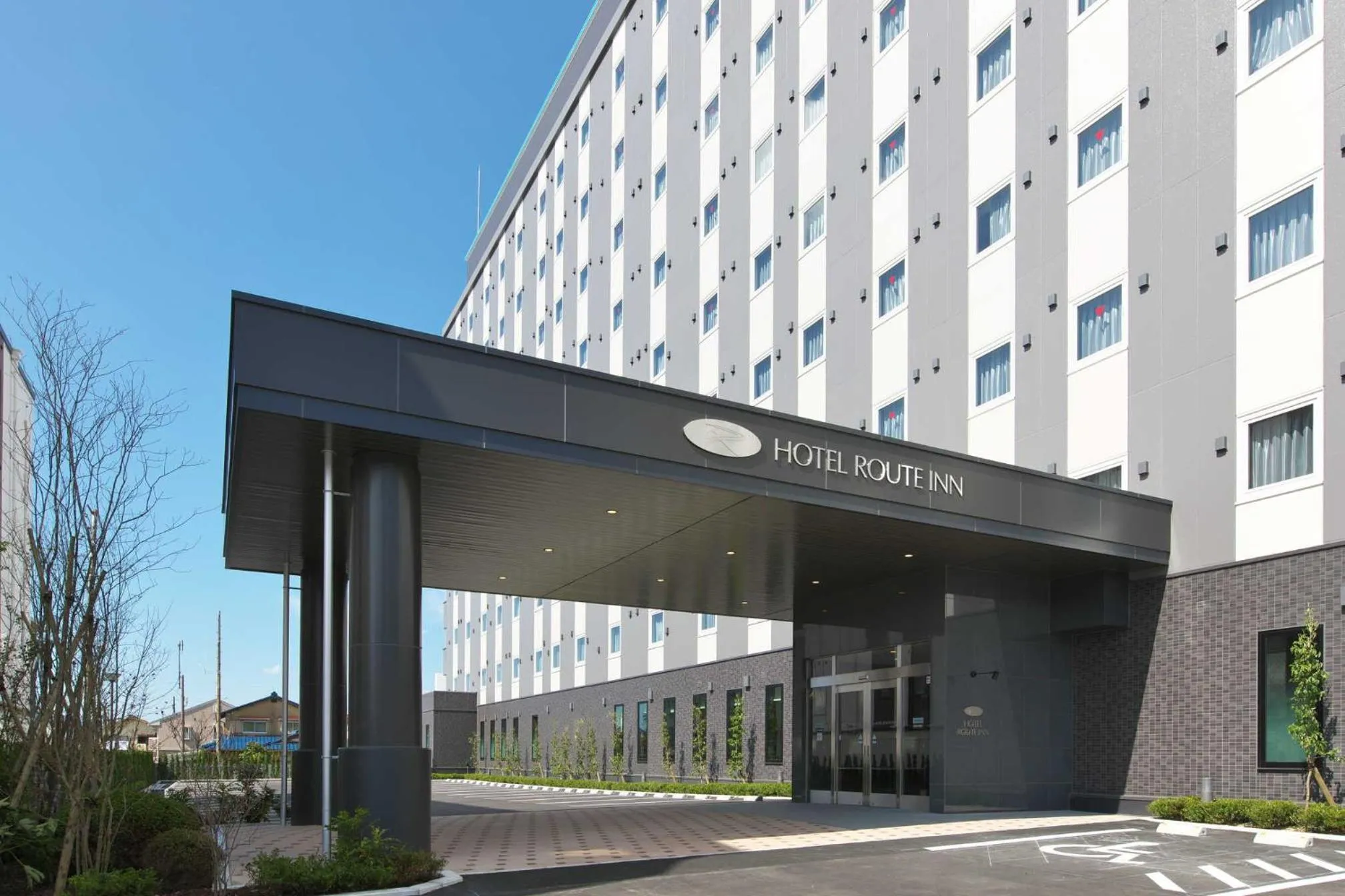 Facade/entrance in Hotel Route Inn Kusatsu Ritto -Ritto Inter Kokudo 1 gou-