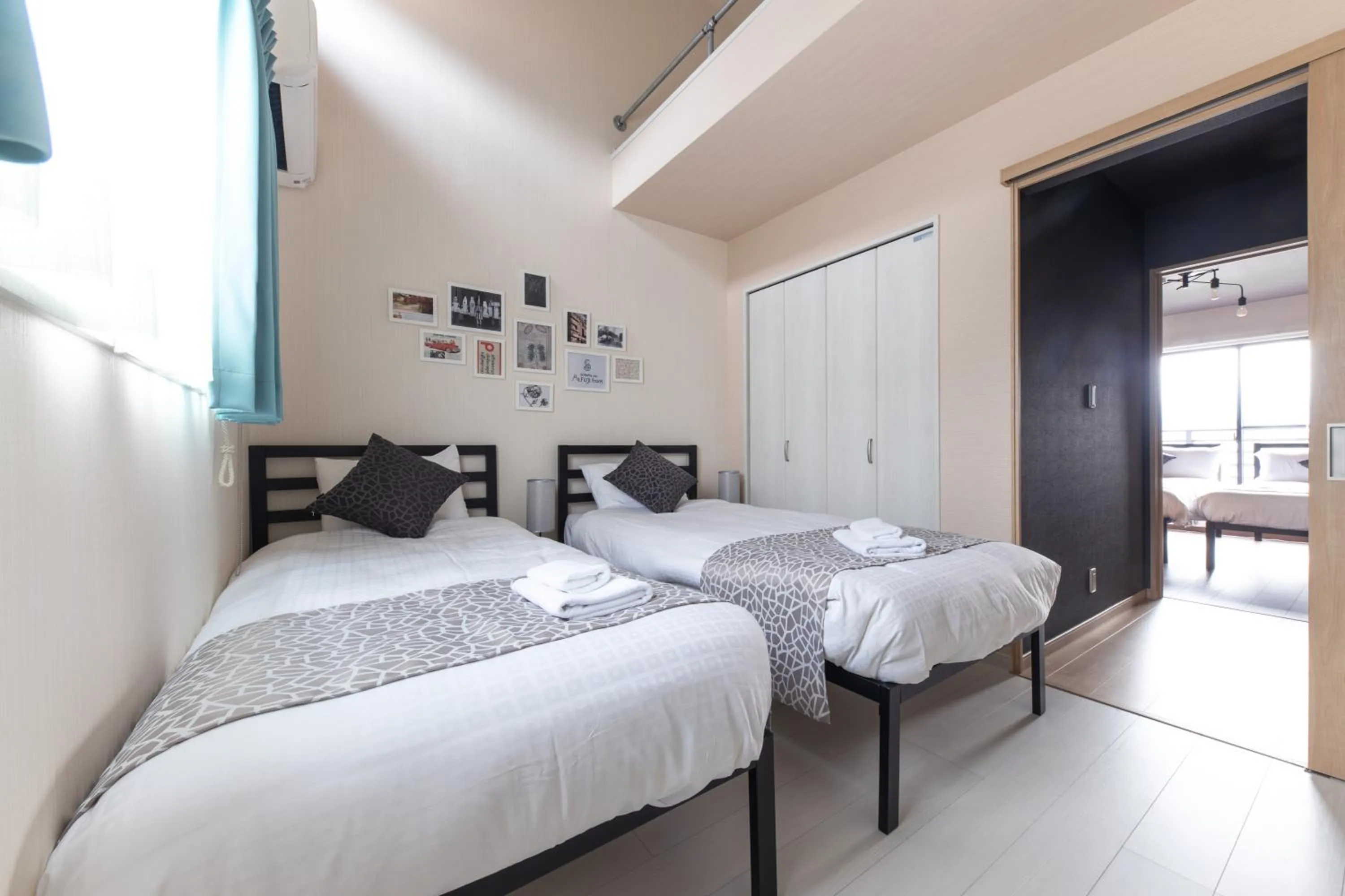 Bedroom, Bed in SORAPIA Villa Mt.FUJI Front