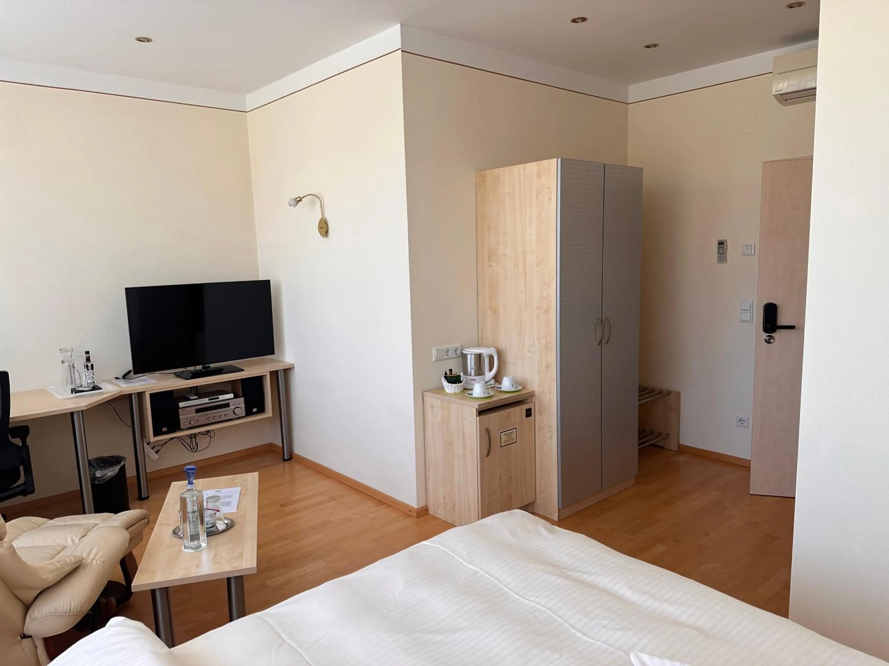 Bed in Engelhard Das Landhotel Garni