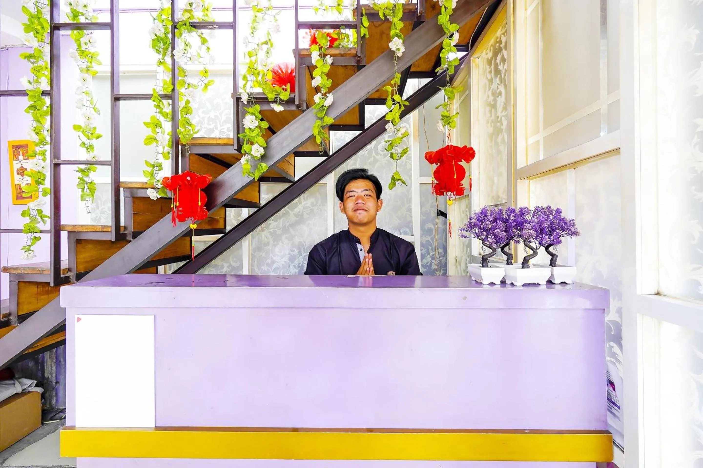 Lobby or reception in OYO 91299 Violet Guest House