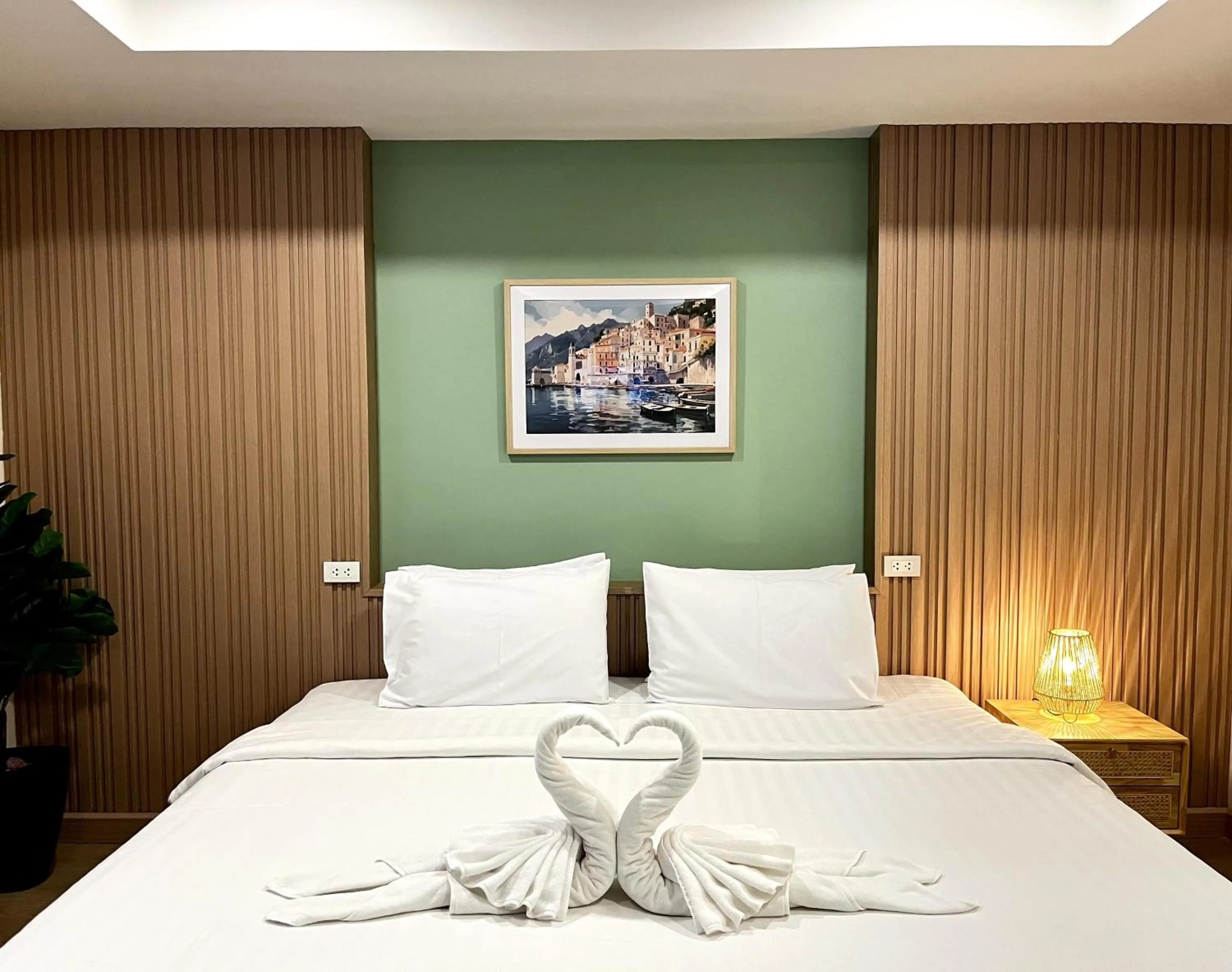 Bed in USABAI Riverside Boutique Hotel