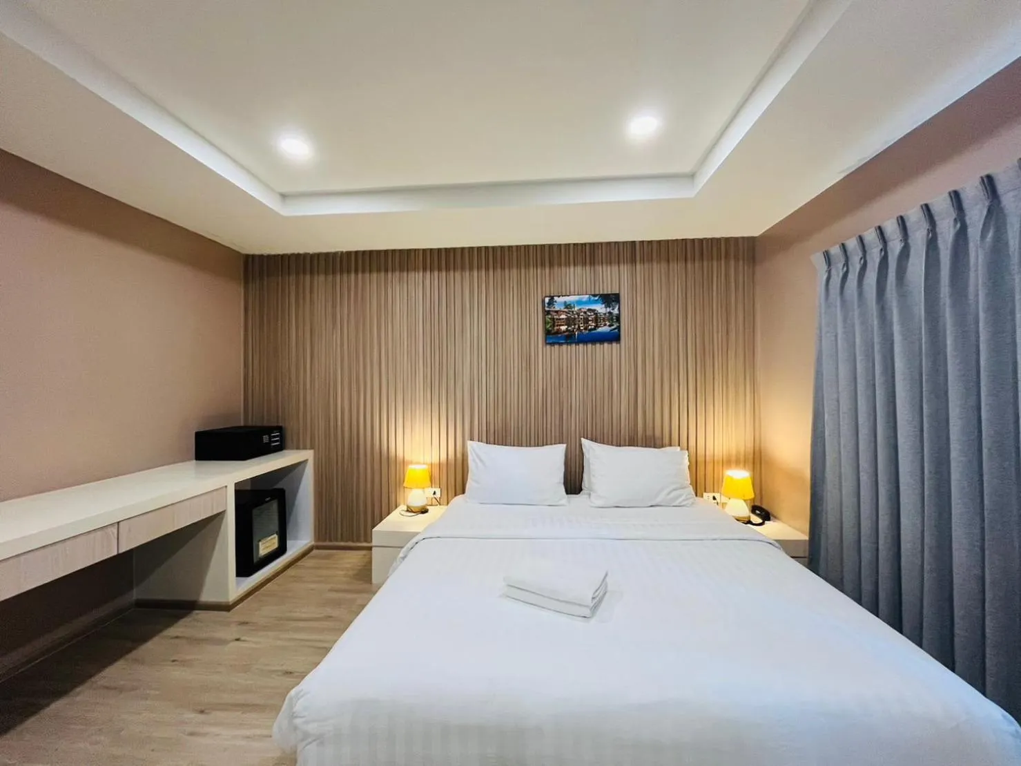 Bed in USABAI Riverside Boutique Hotel