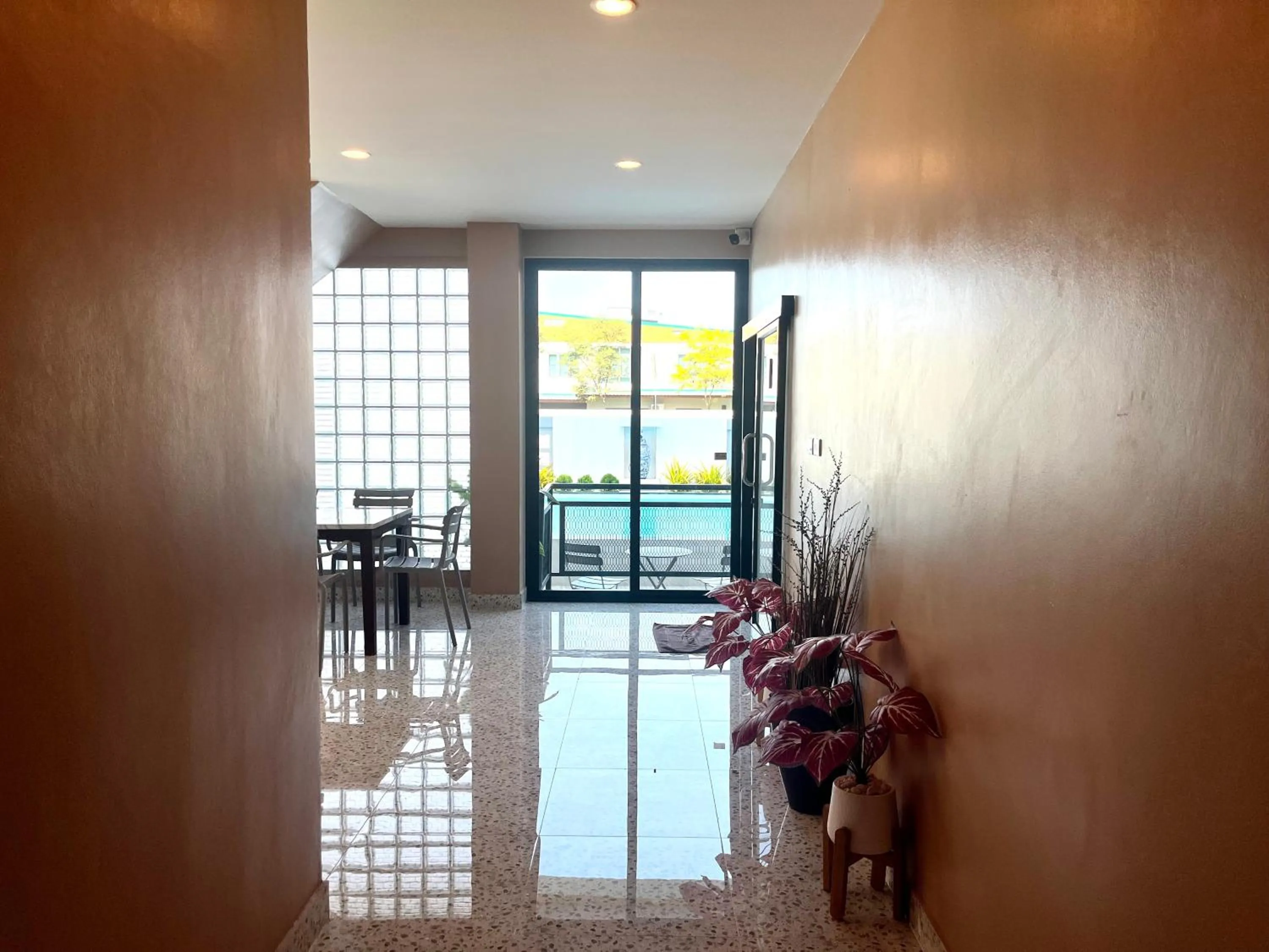 Seating area in USABAI Riverside Boutique Hotel