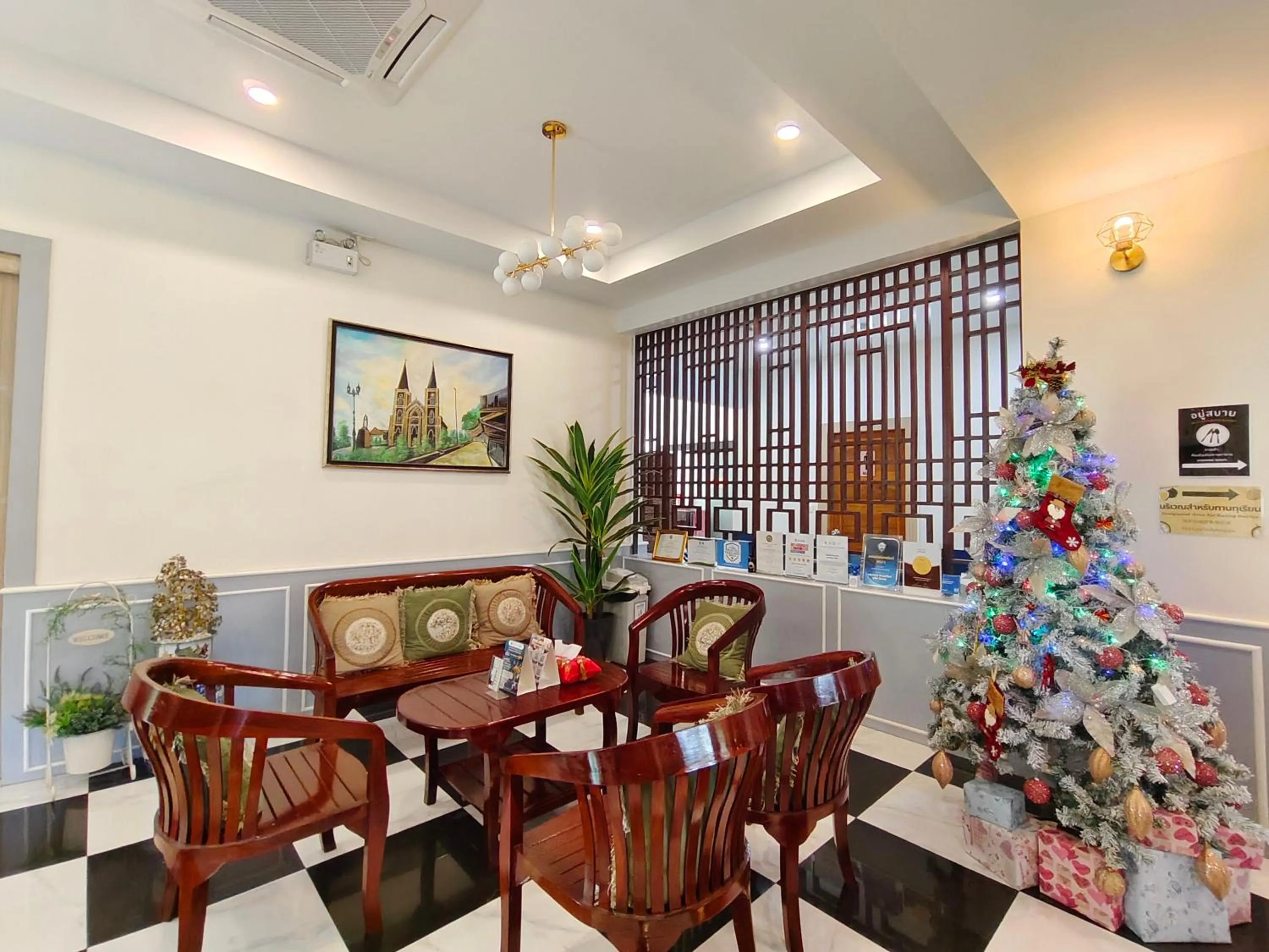 Lobby or reception in USABAI Riverside Boutique Hotel