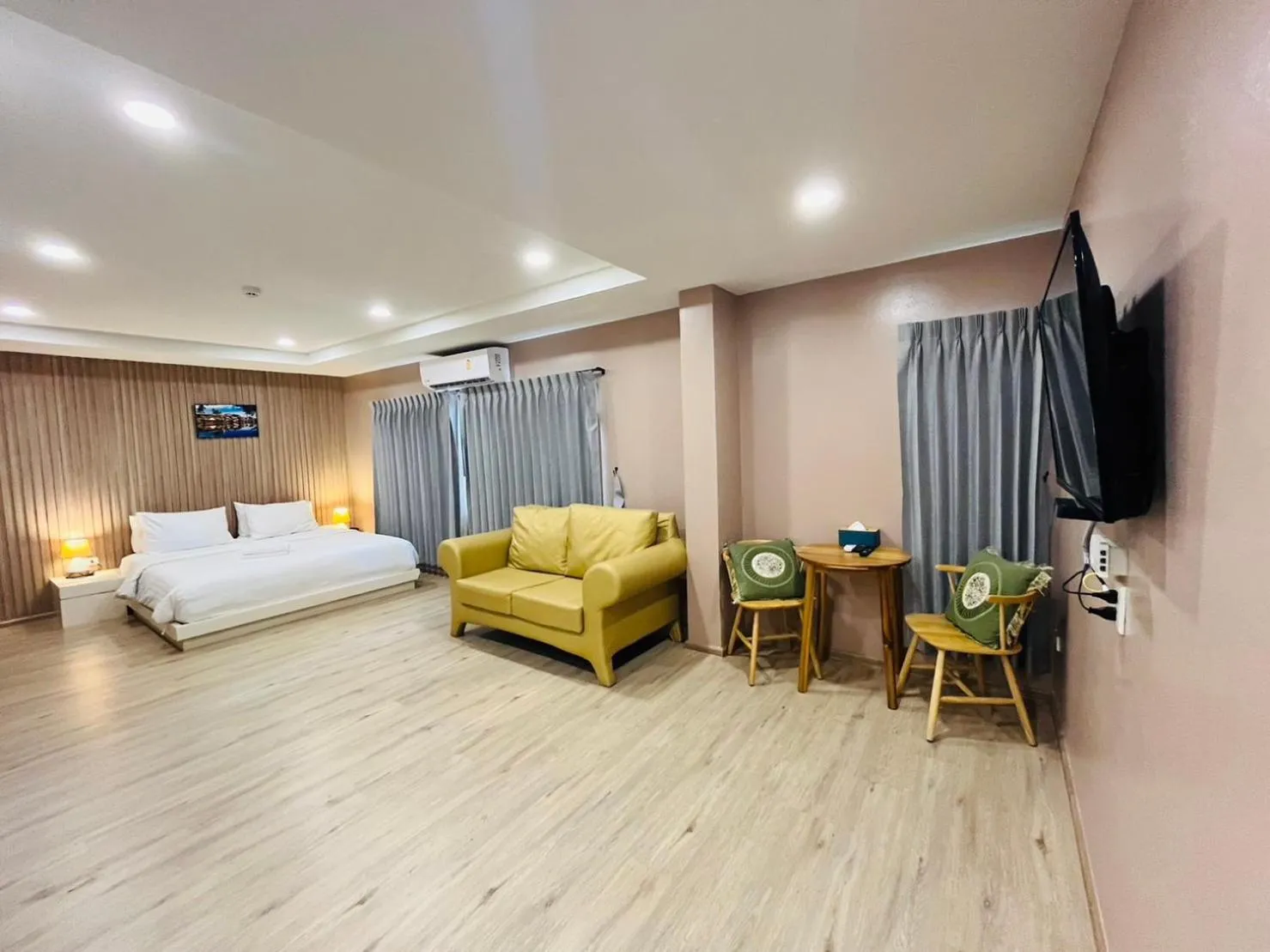 Bed in USABAI Riverside Boutique Hotel