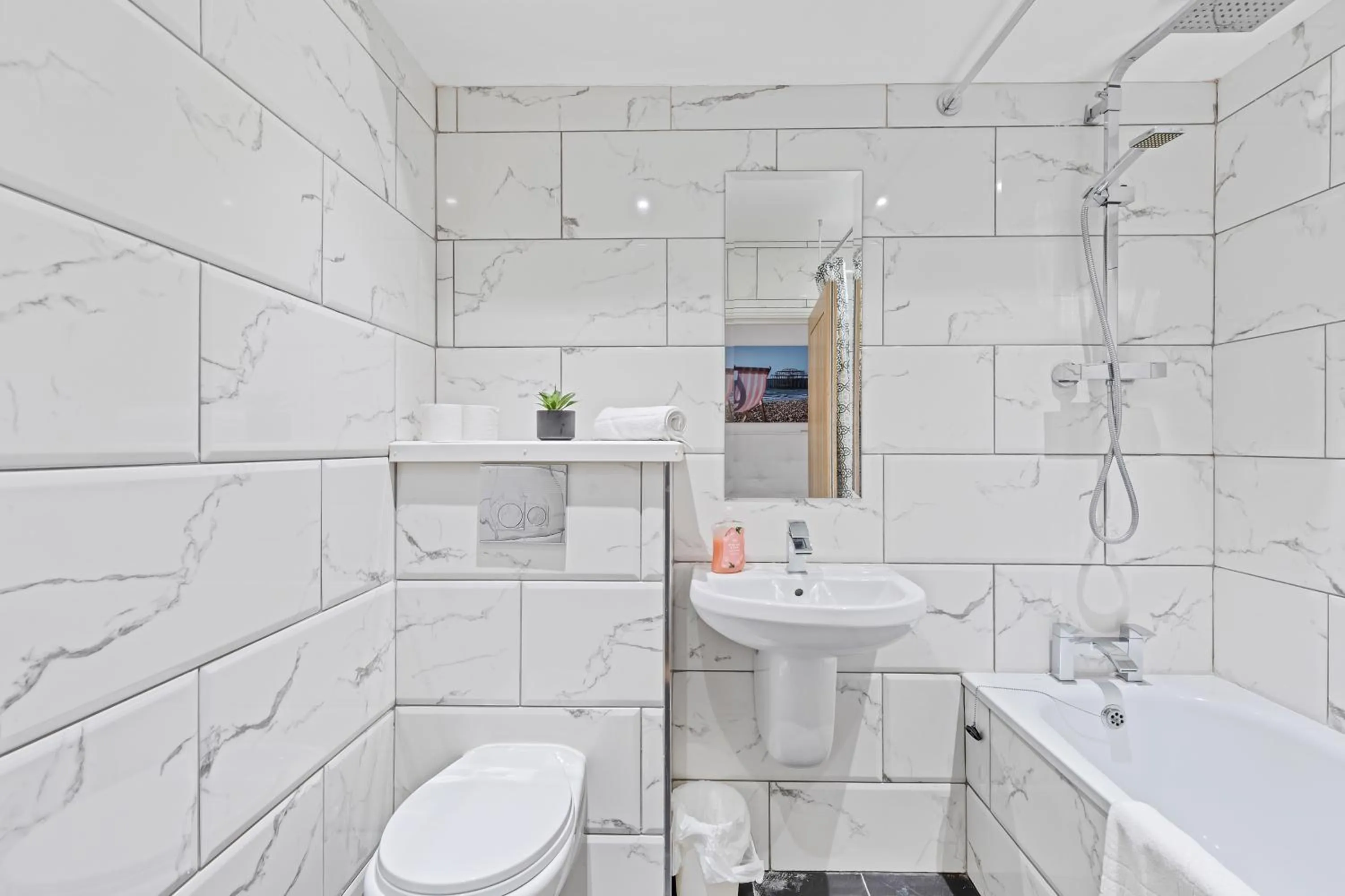 Shower in Urban Heights - By My Getaways