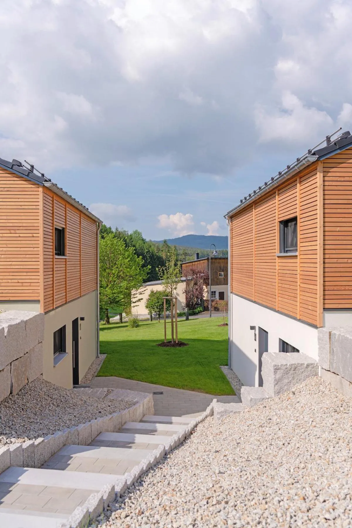Property building in BLEIBE VIER Ferienwohnungen