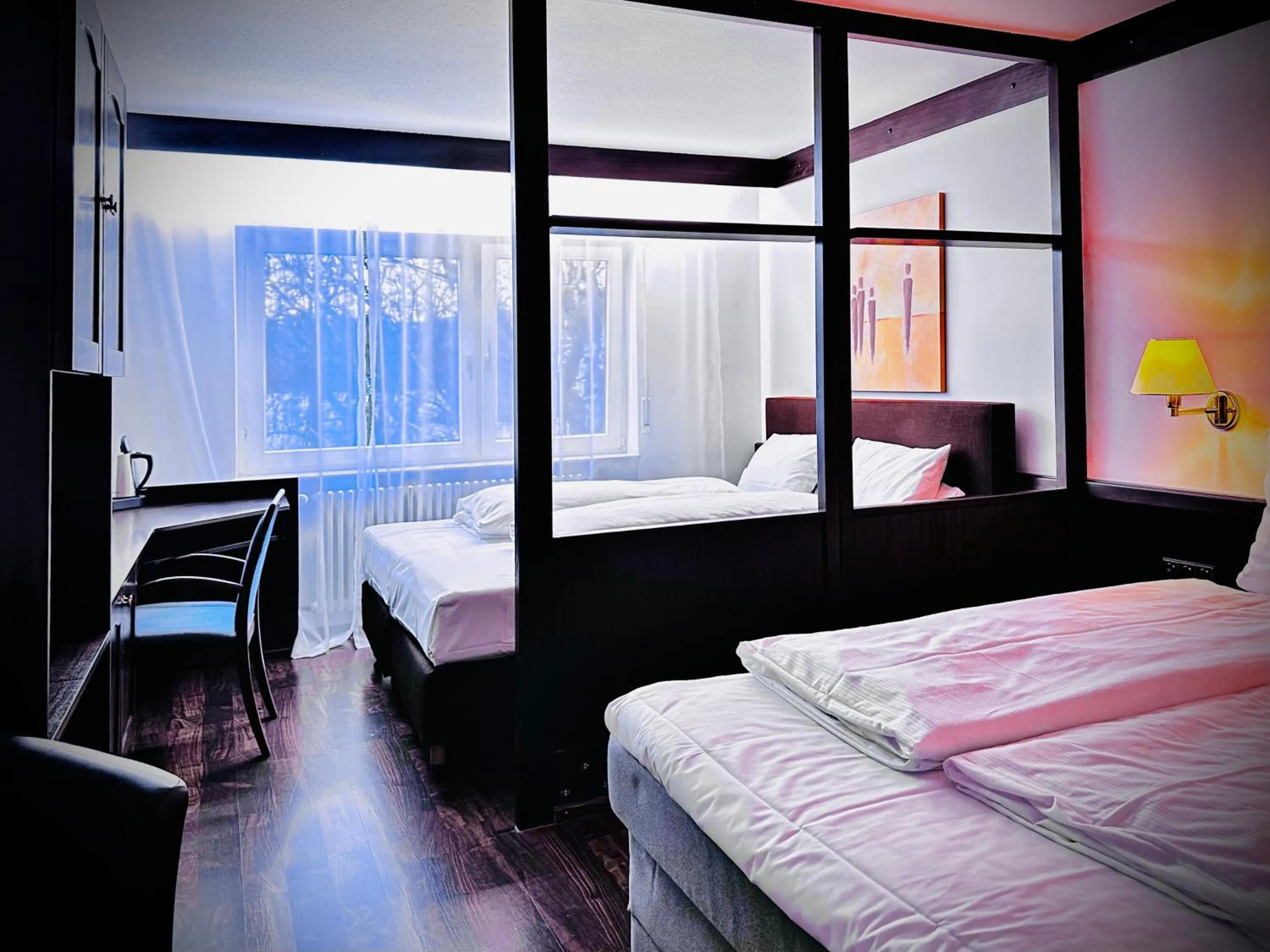 Photo of the whole room, Bed in City Hotel