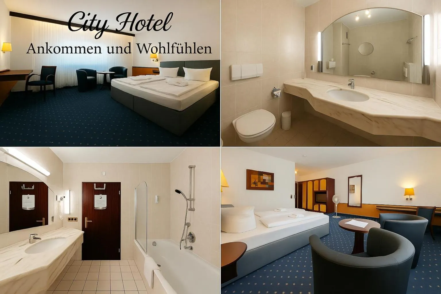 Photo of the whole room, Bed in City Hotel