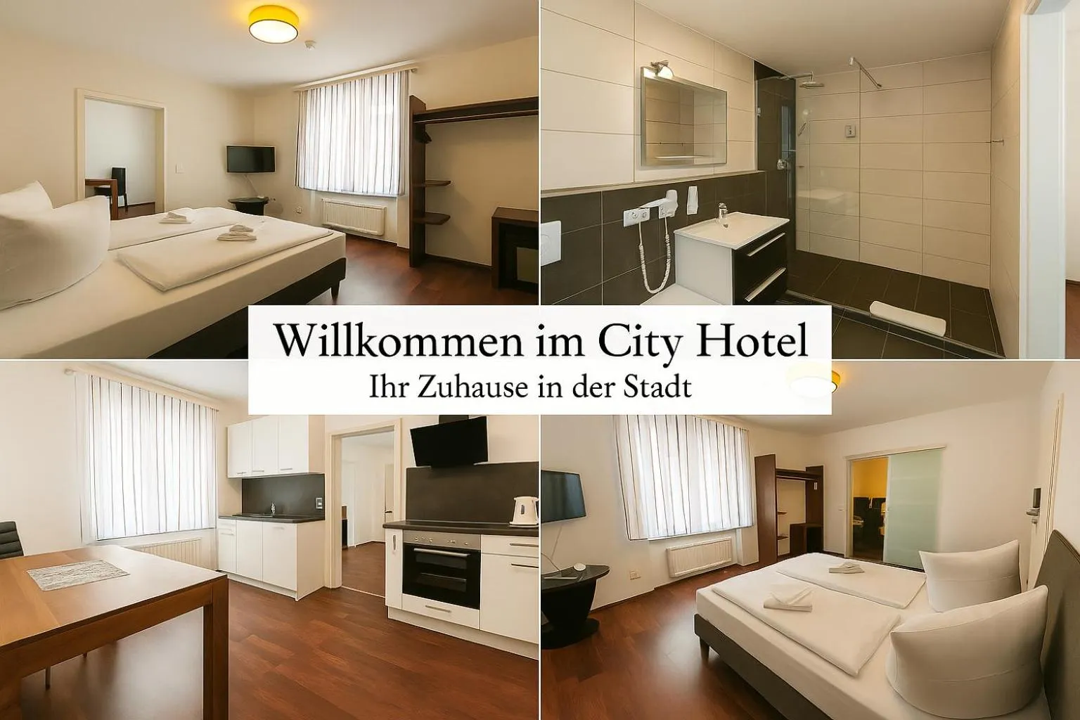 Photo of the whole room, Bed in City Hotel