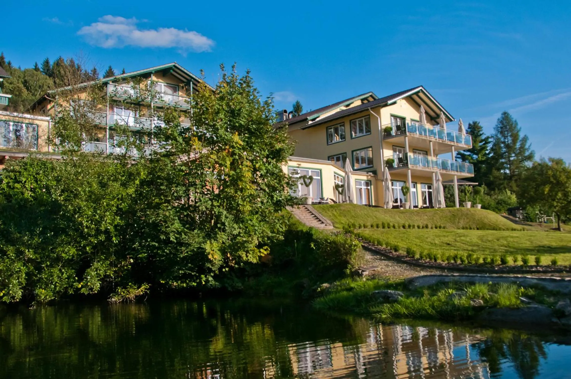 Facade/entrance in Naturhotel Rebling