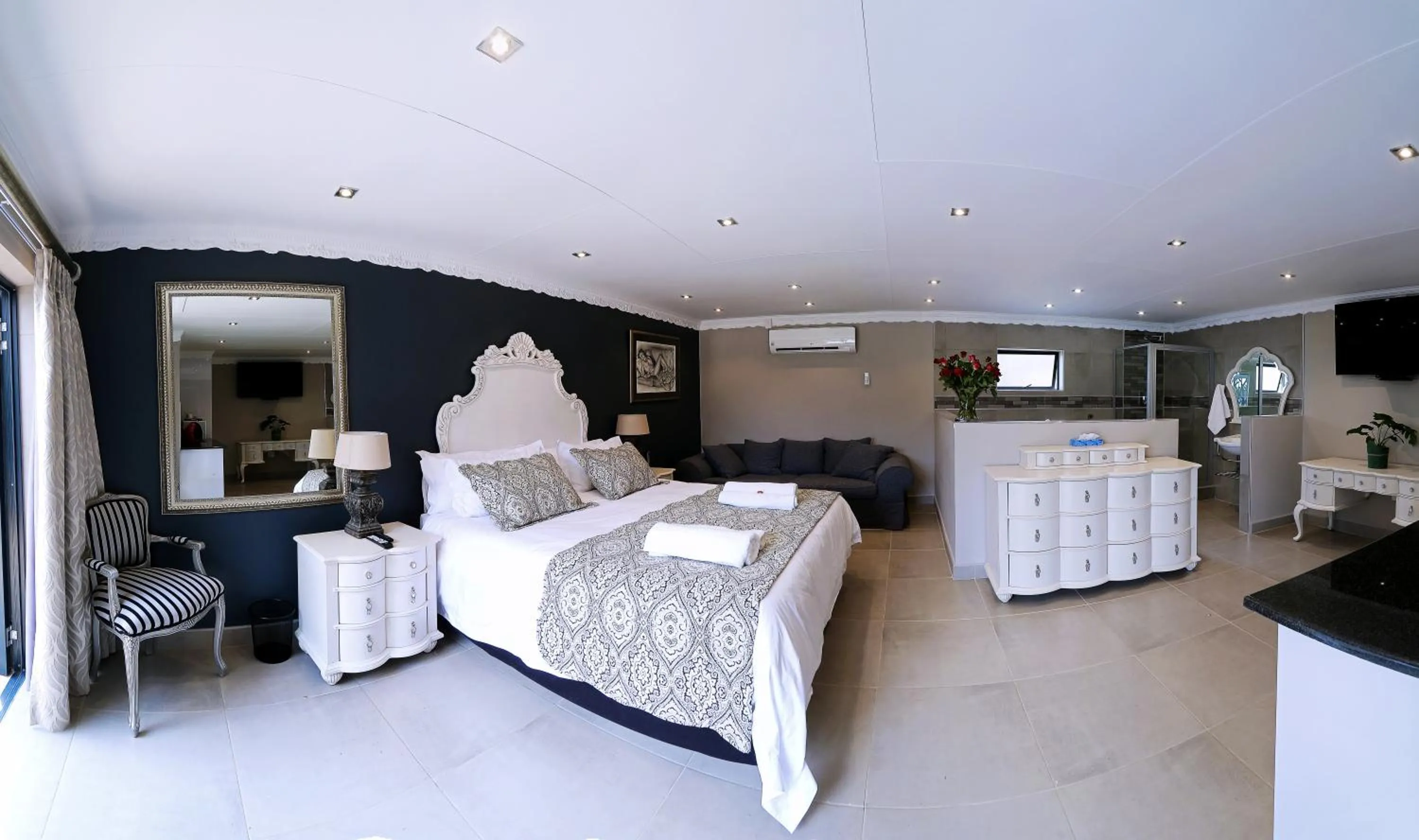 Bed in Le Grant Guesthhouse