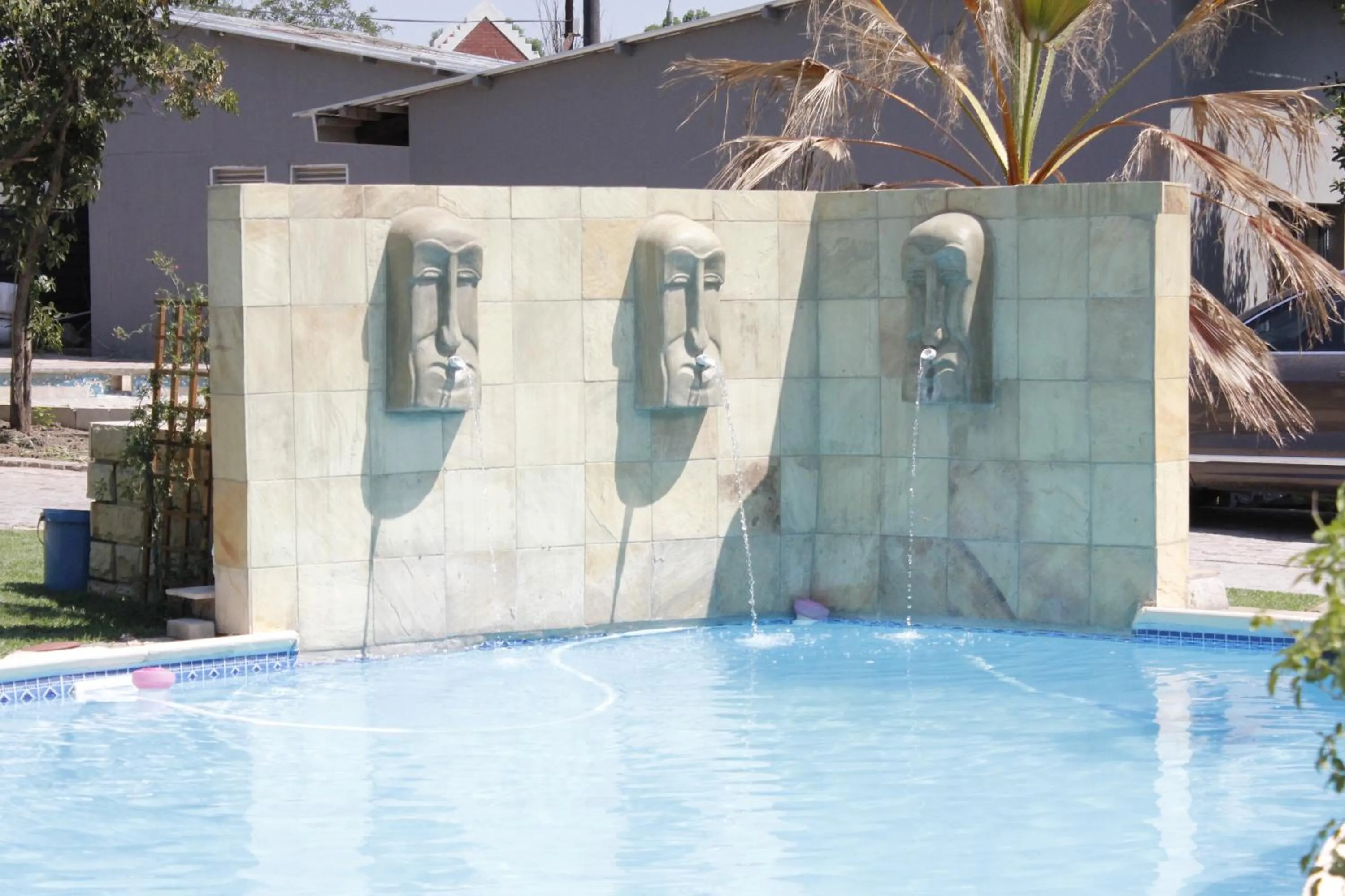 Pool view in Le Grant Guesthhouse
